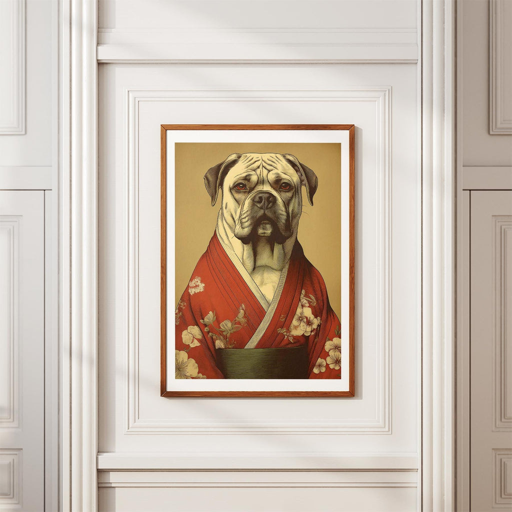 Bullmastiff Japanse Kimono Dog Series image 3