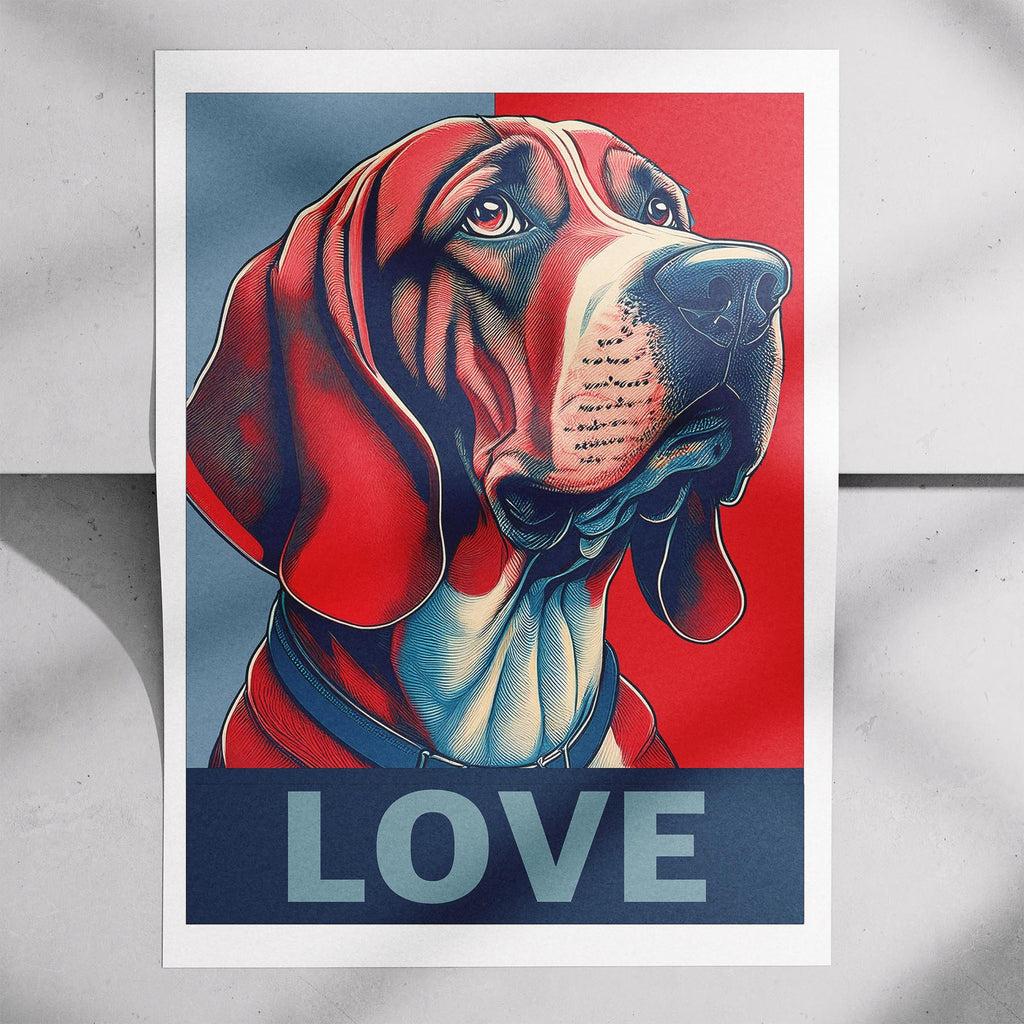 Bloodhound LOVE Series Inspired by the Obama Poster image 7