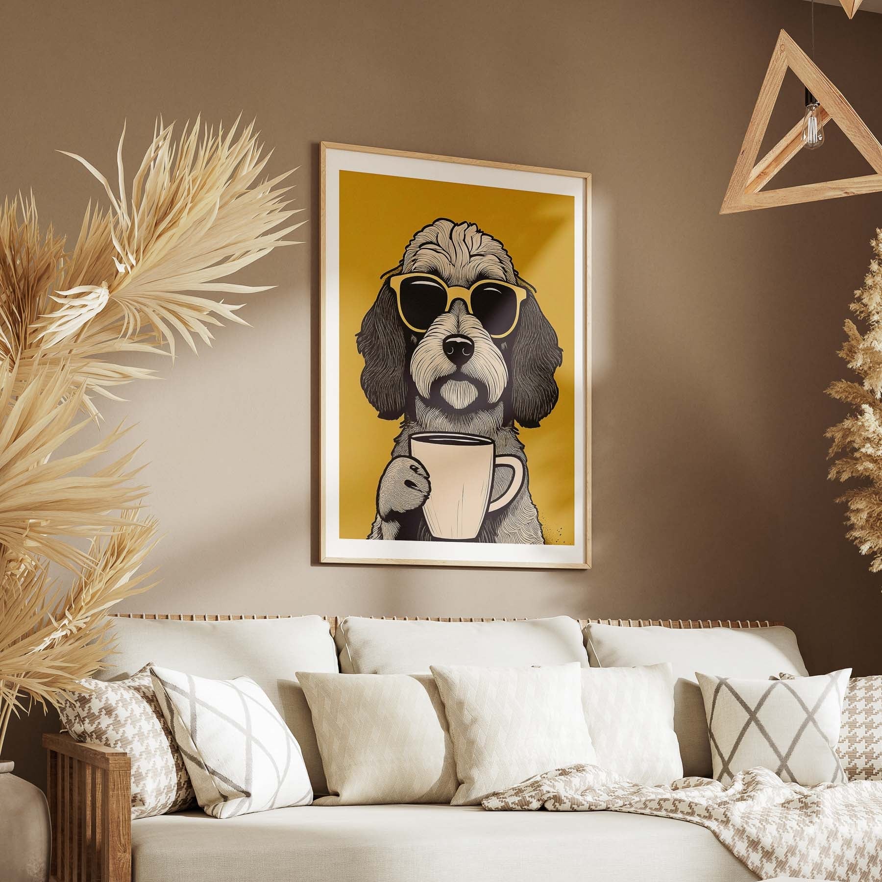 Spoodle Chillin Coffee Dog image 5