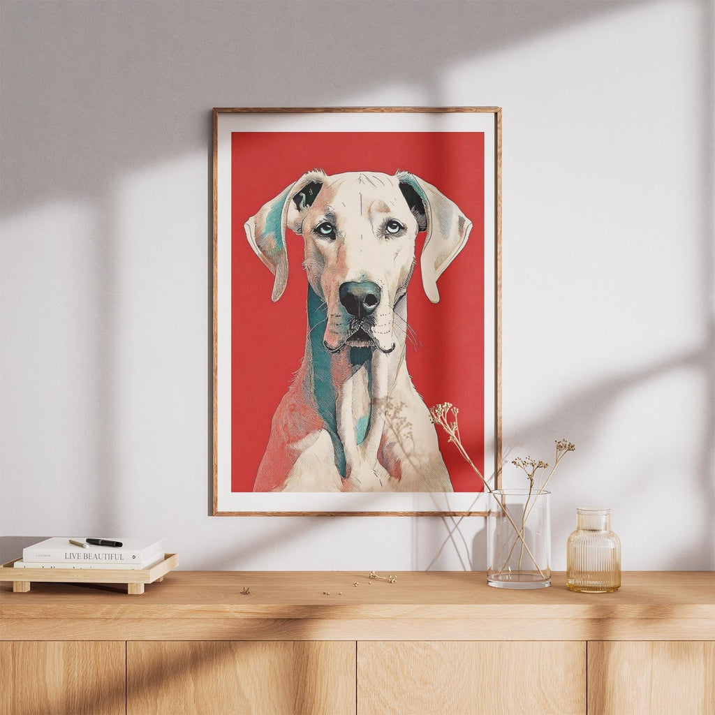 Great Dane Red Dog Series image 8