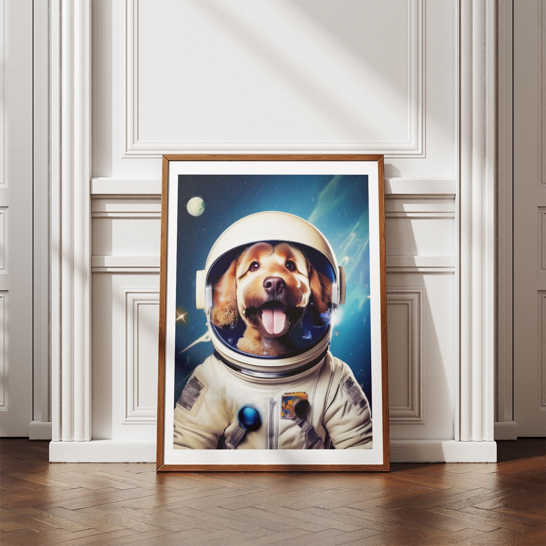 Groodle Astronaut Dog Series image 4