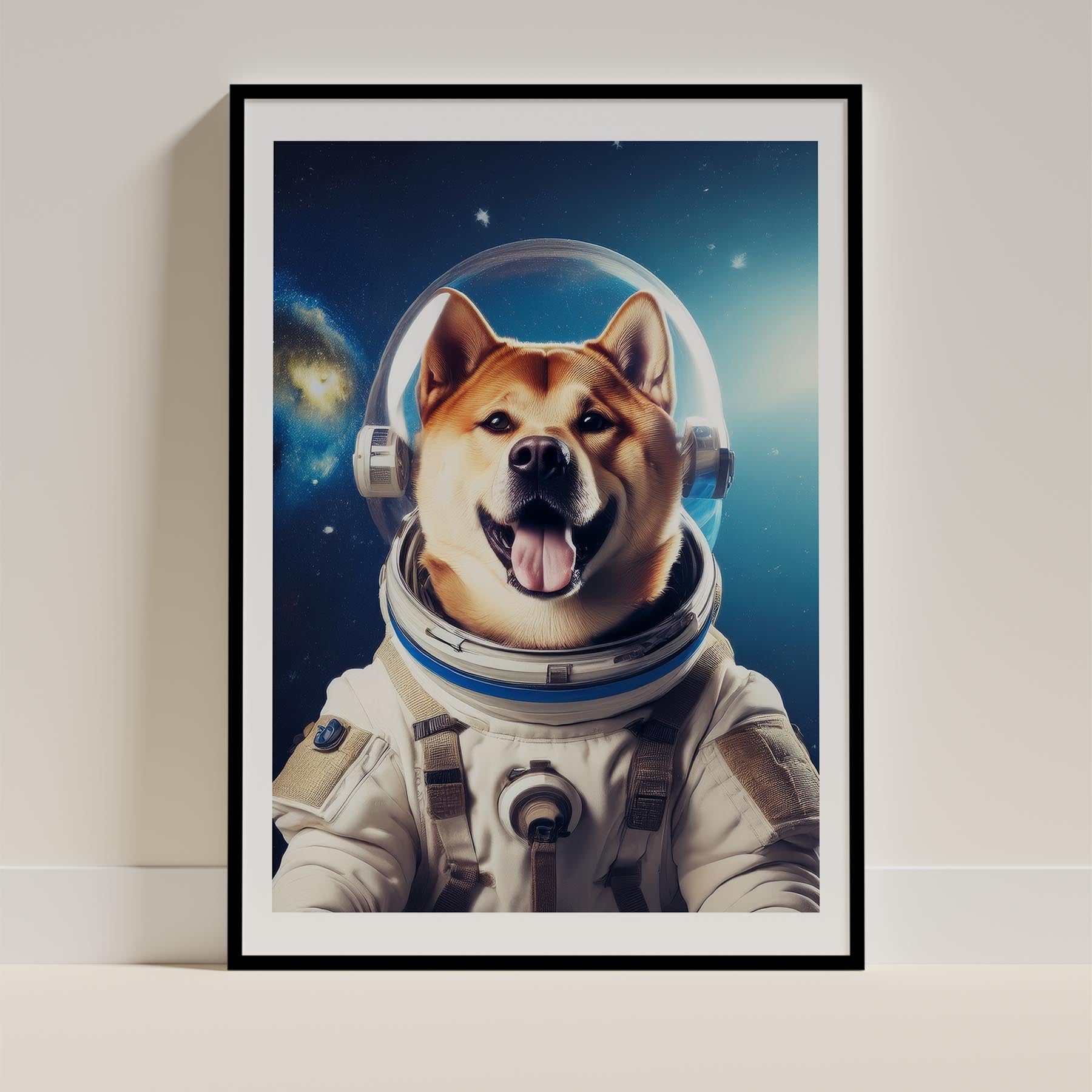 Akita Dog Art Print Unframed | 7 Unique Designs | Wall Art Gift for Dog Lovers - Image 6 | Dogsy & Co