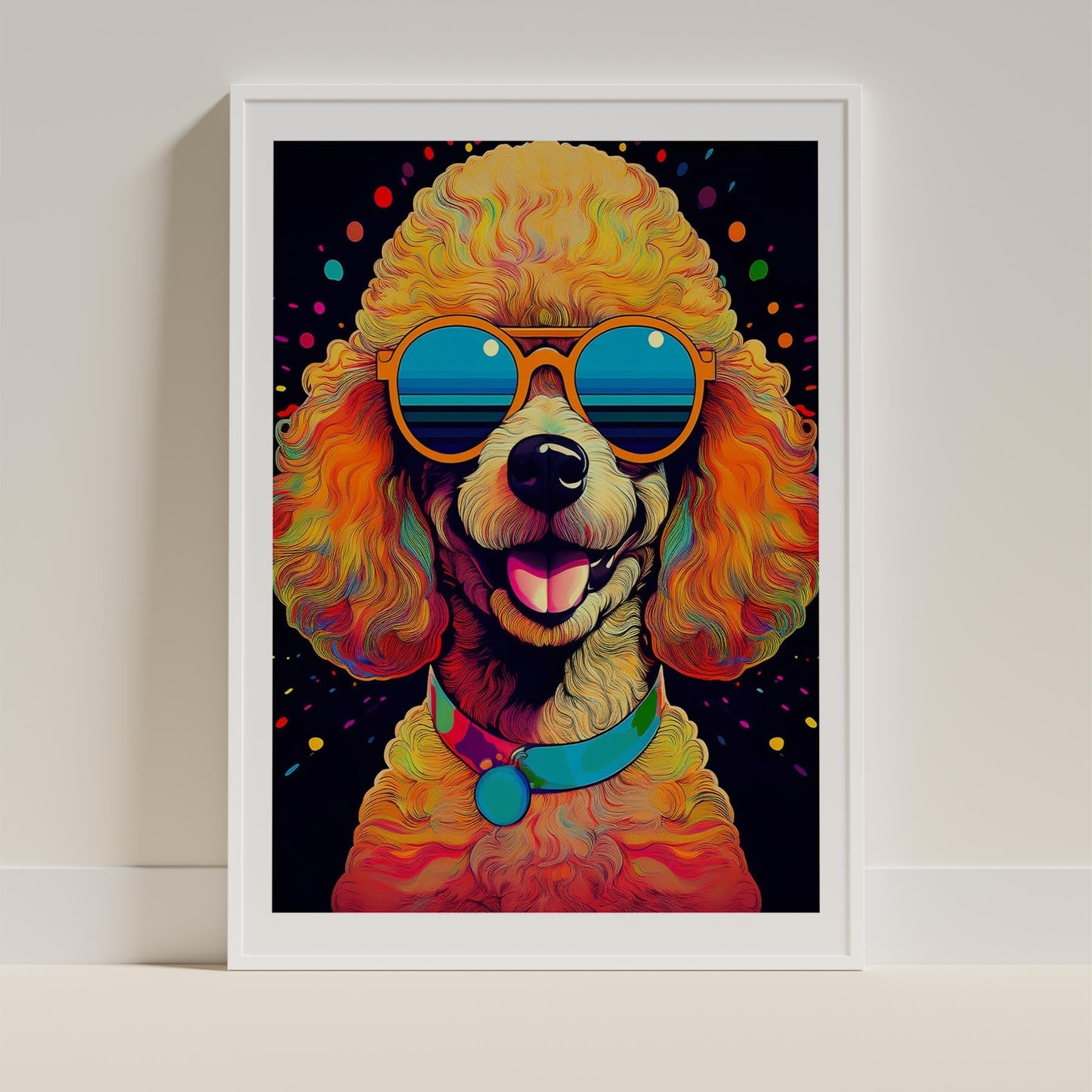 Poodle In Colourful Sunnies 3 image 9