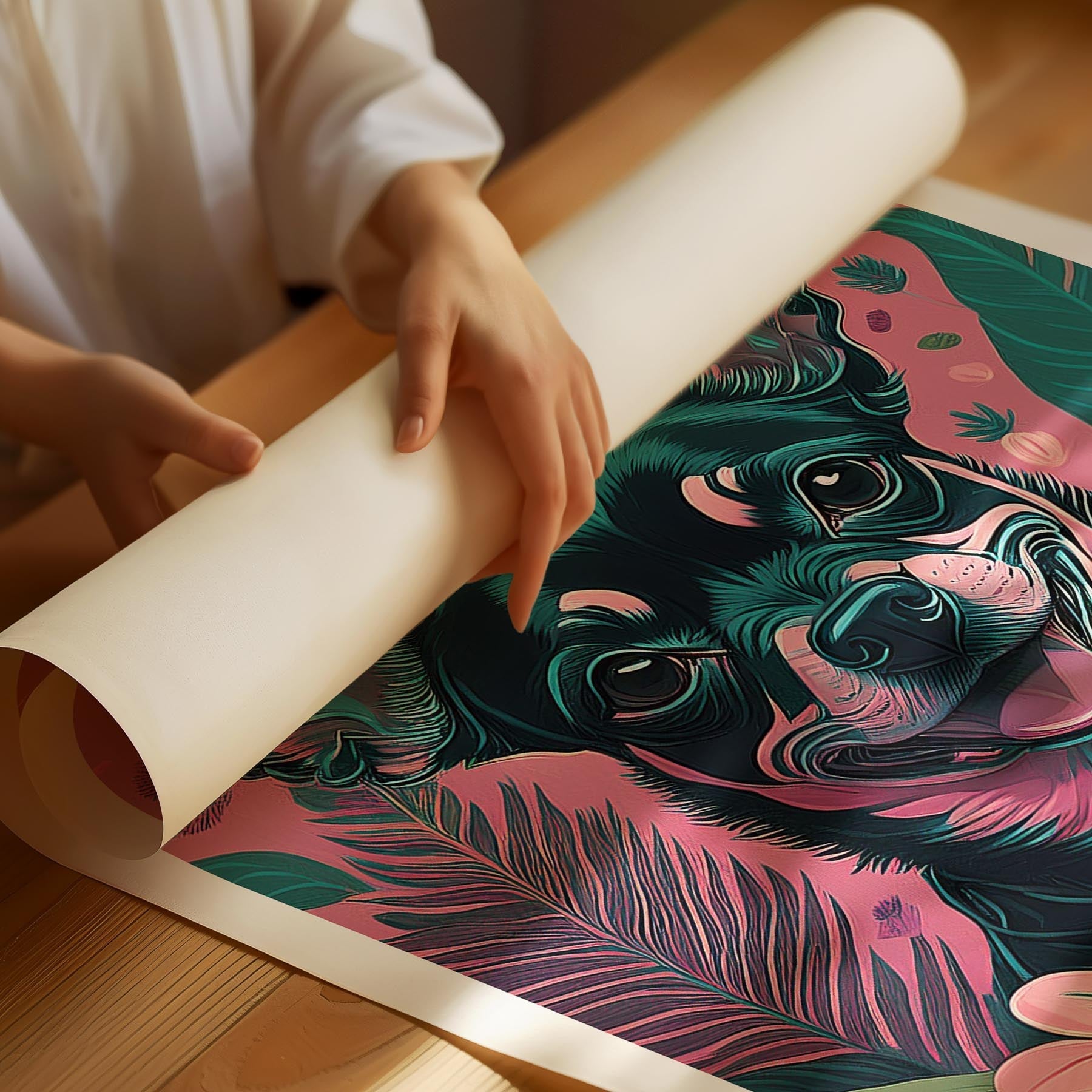 Chihuahua Flowery Dog image 1