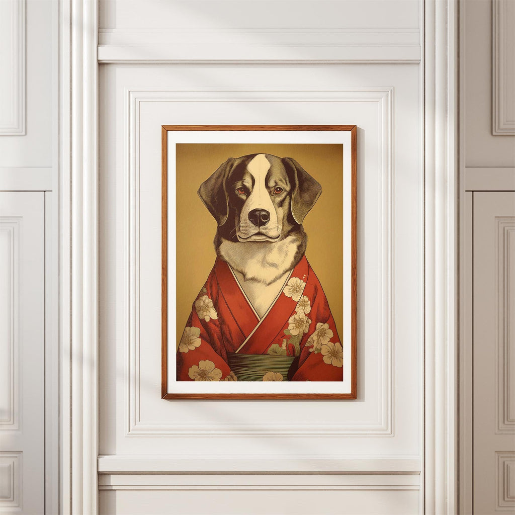 Bernese Mountain Dog Japanse Kimono Dog Series image 3