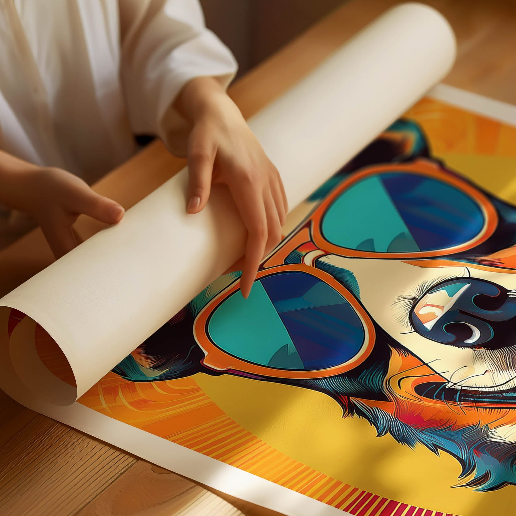 Cattle Dog In Colourful Sunnies 5 image 3