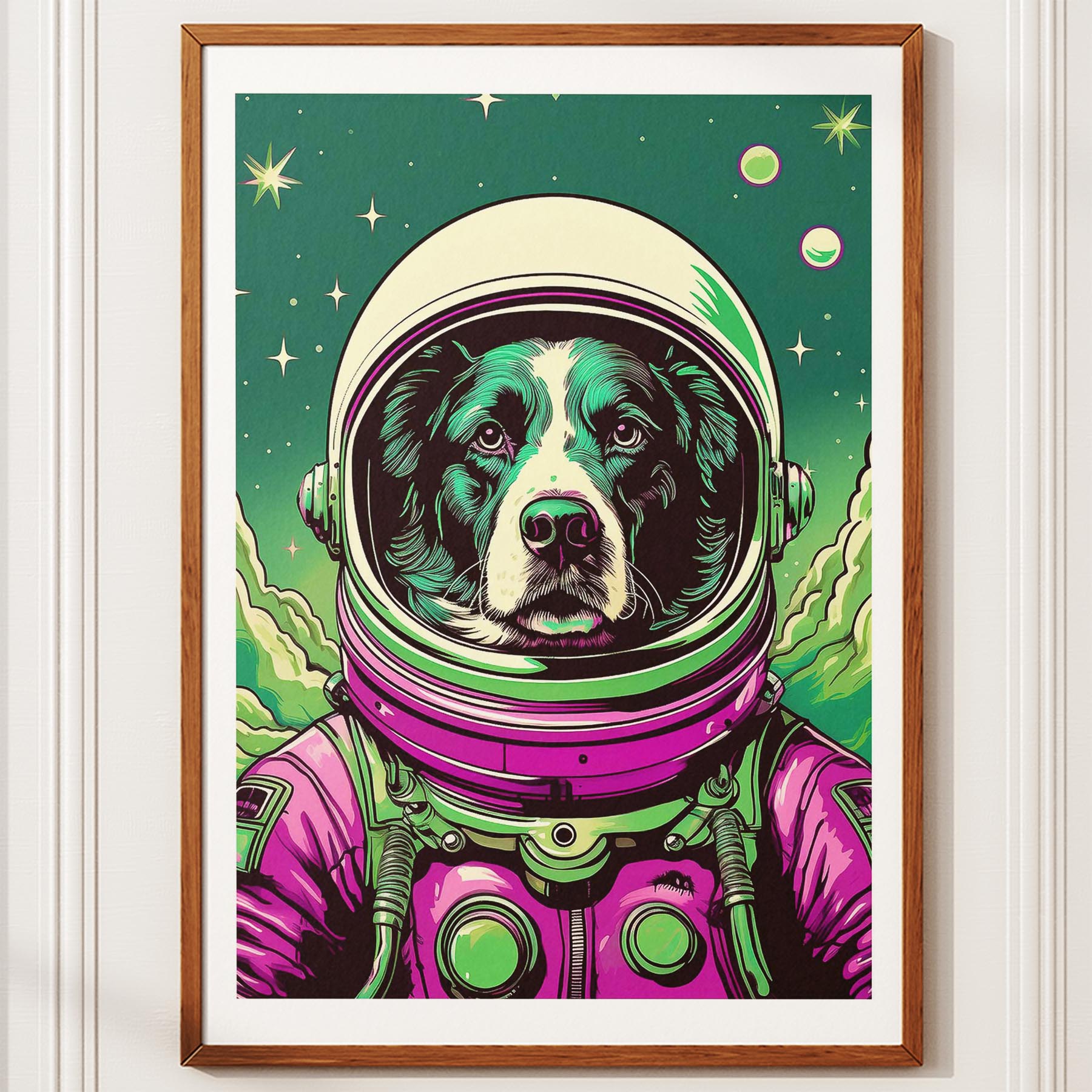 Border Collie Space Dogs Series image 10
