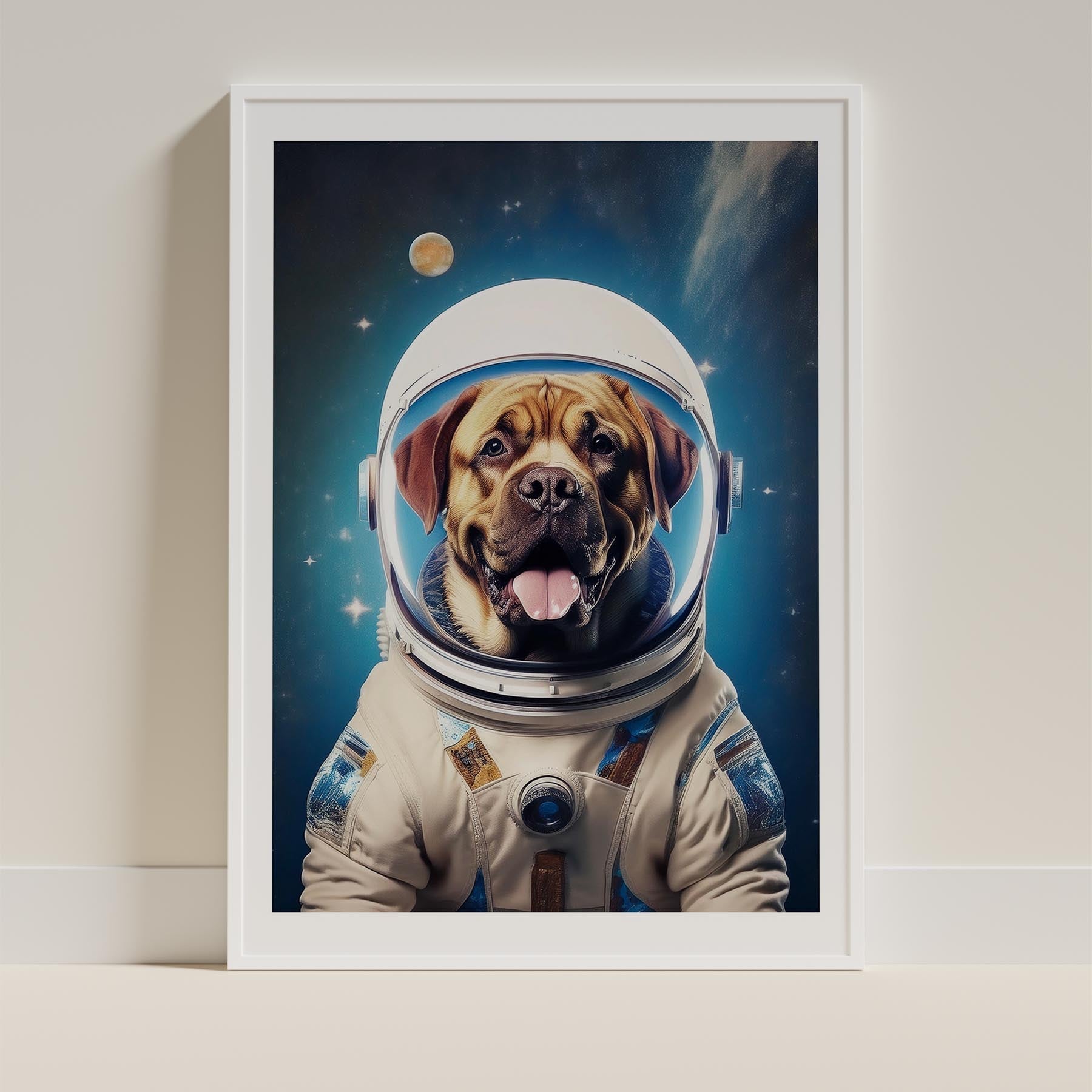 Mastiff Astronaut Dog Series image 9