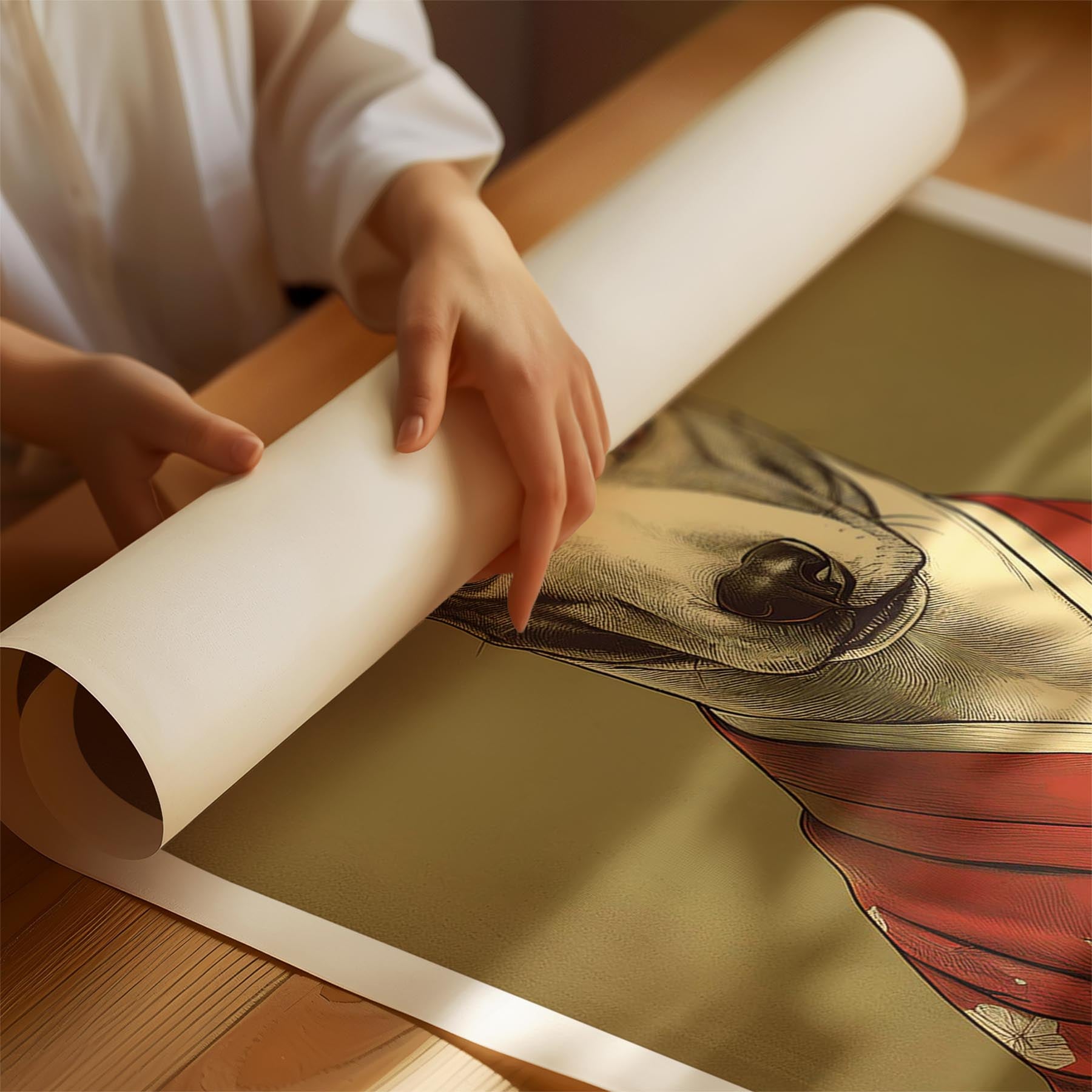 Bull Terrier Japanse Kimono Dog Series image 1