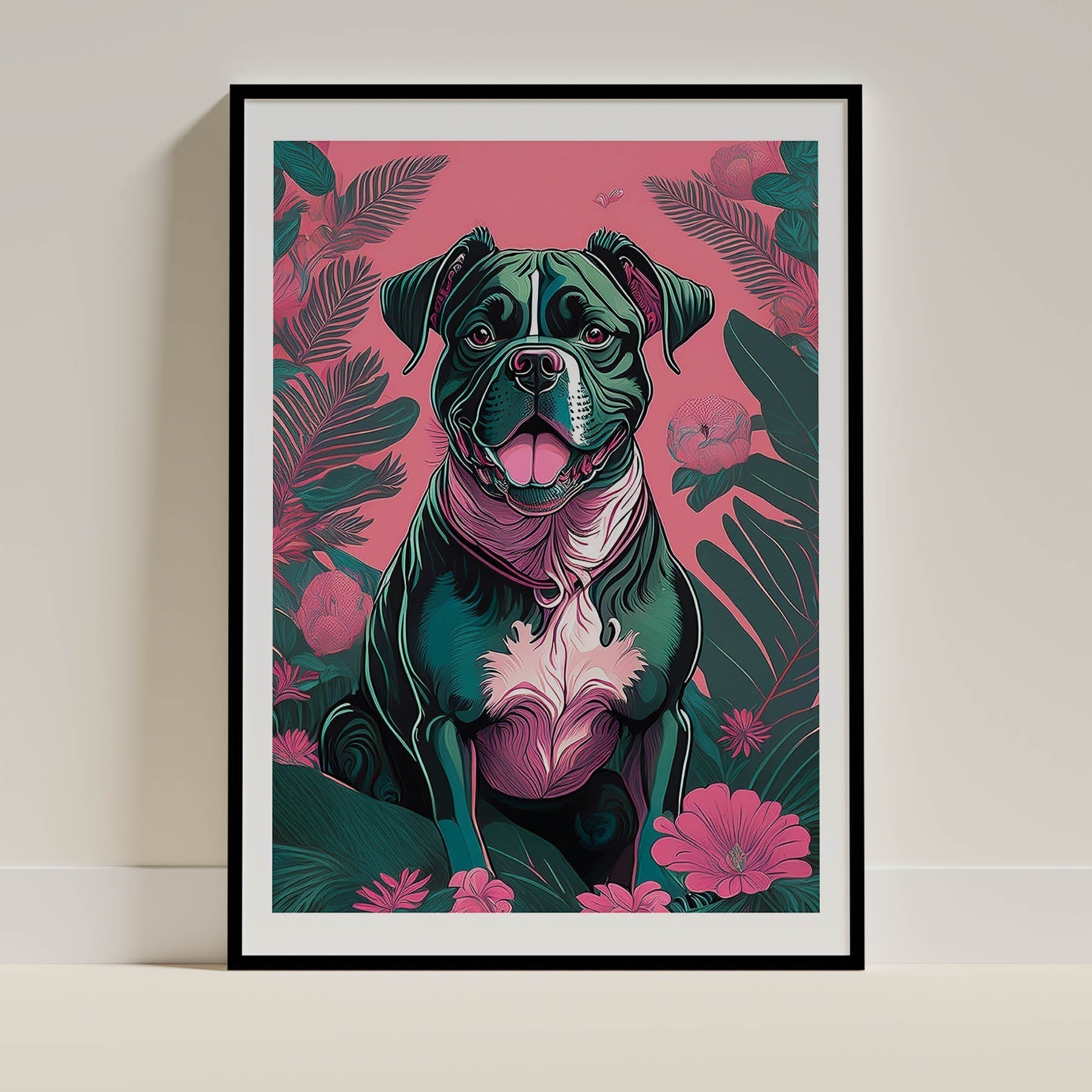 Boxer Dog Art Print Unframed Vol 2 | 11 Unique Designs | Wall Art Gift for Dog Lovers - Image 8 | Dogsy & Co
