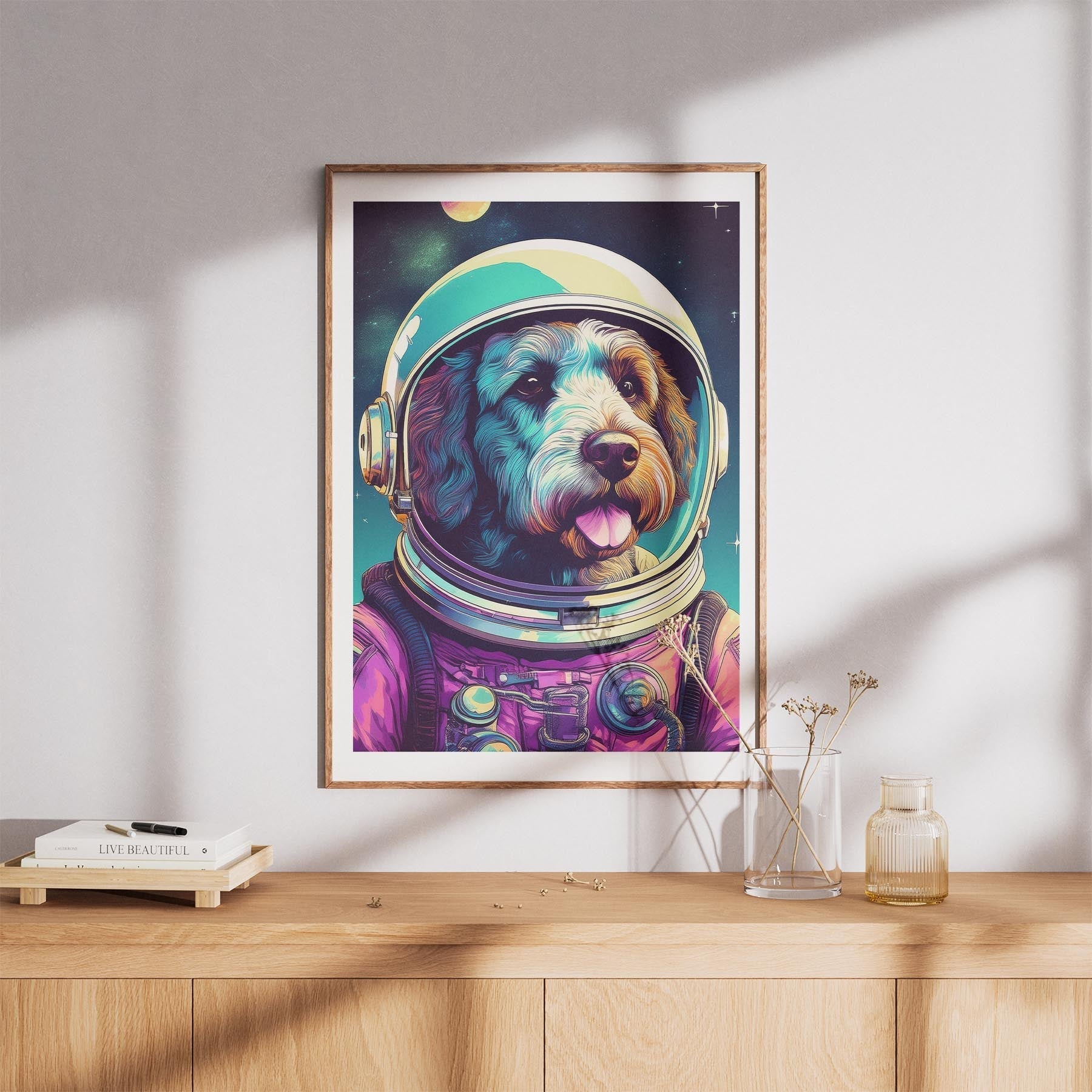 Spanish Water Dog Space Dogs Series image 8