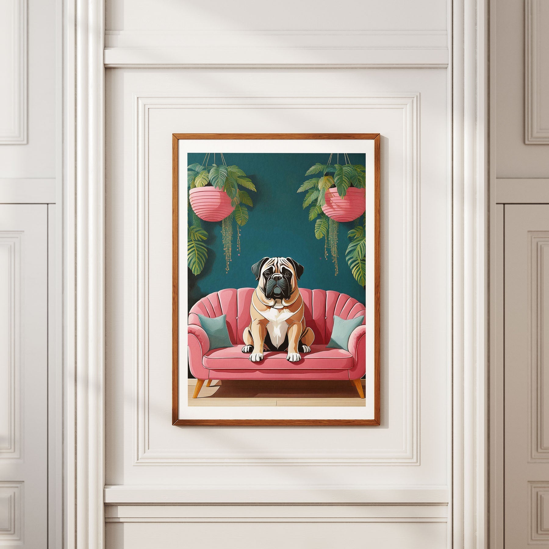 Bullmastiff  Just Lounging Around image 2