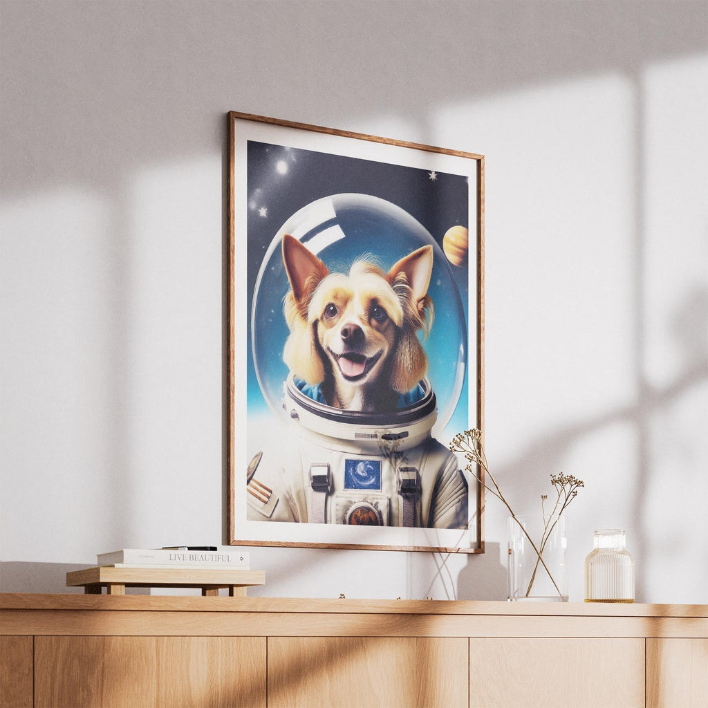 Chinese Crested Astronaut Dog Series image 5