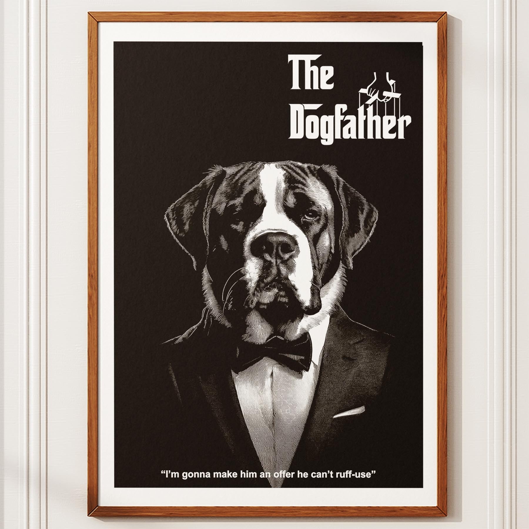 Saint Bernard Mafia Dog Series image 10