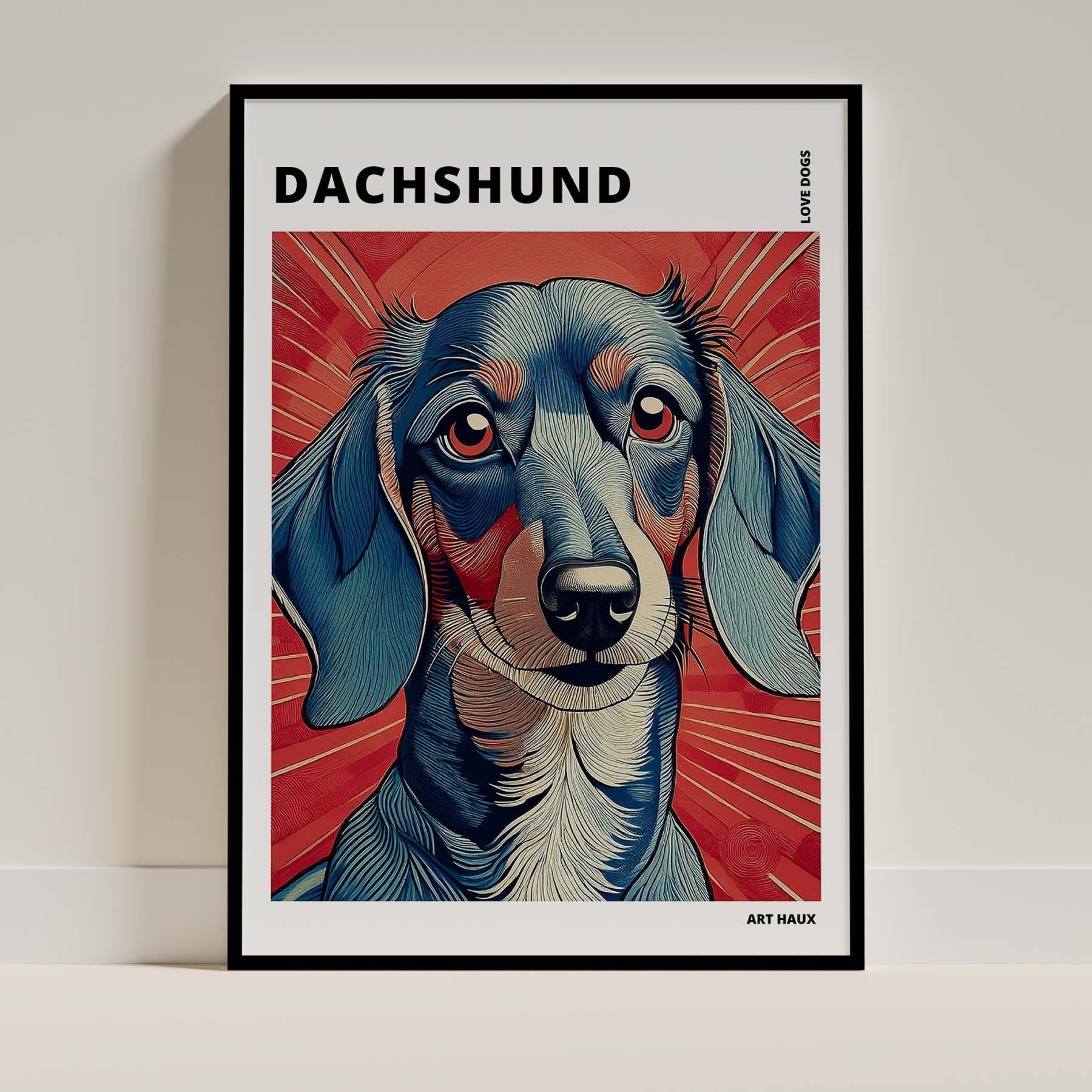 Dachshund Dog Art Print Unframed Vol 1 | 11 Unique Designs | Wall Art Gift for Dog Lovers - Image 3 | Dogsy & Co
