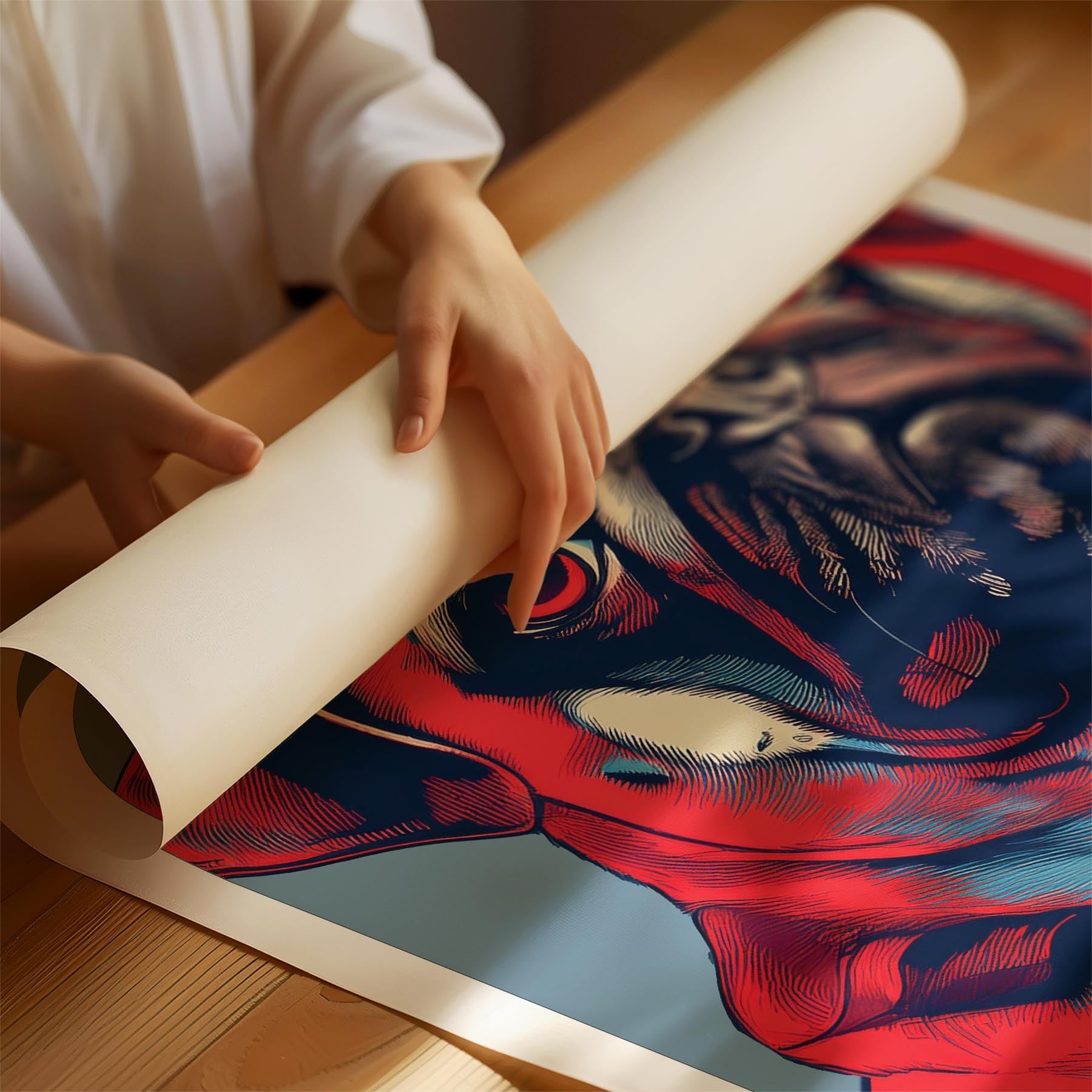 Pug LOVE Series Inspired by the Obama Poster image 1