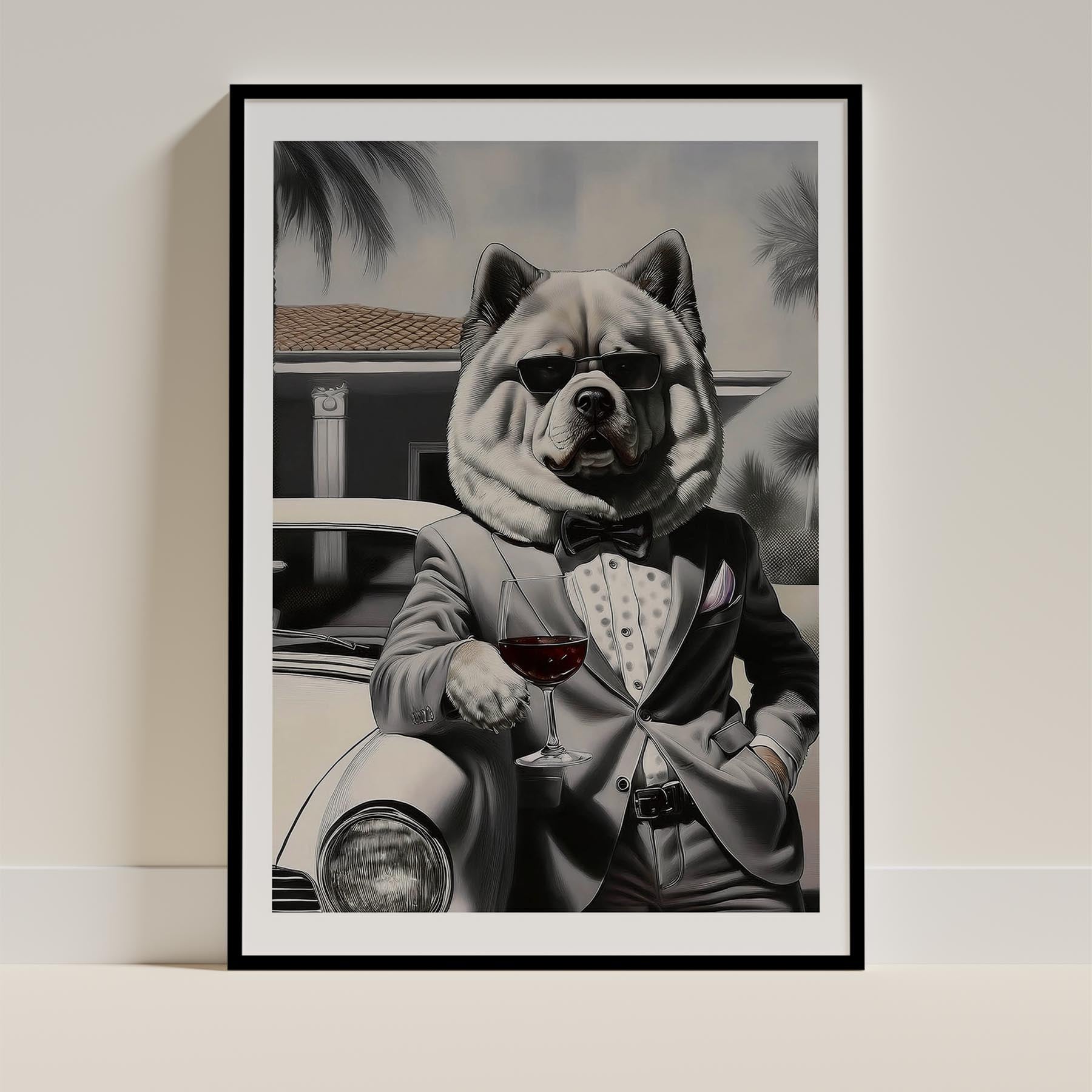 Chow Chow Dog Art Print Unframed Vol 1 | 11 Unique Designs | Wall Art Gift for Dog Lovers - Image 3 | Dogsy & Co