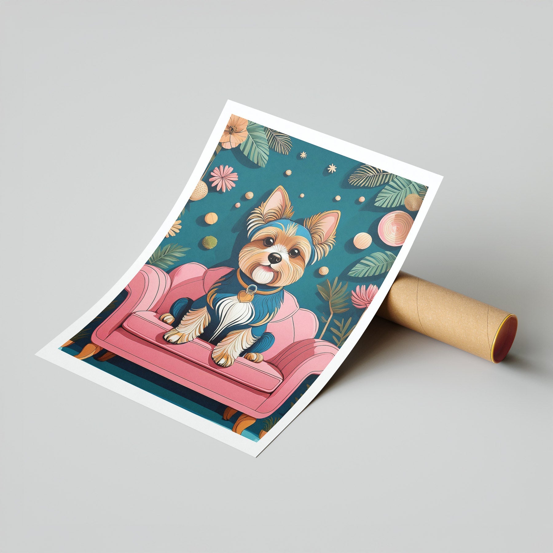 Yorkshire Terrier  Just Lounging Around image 7