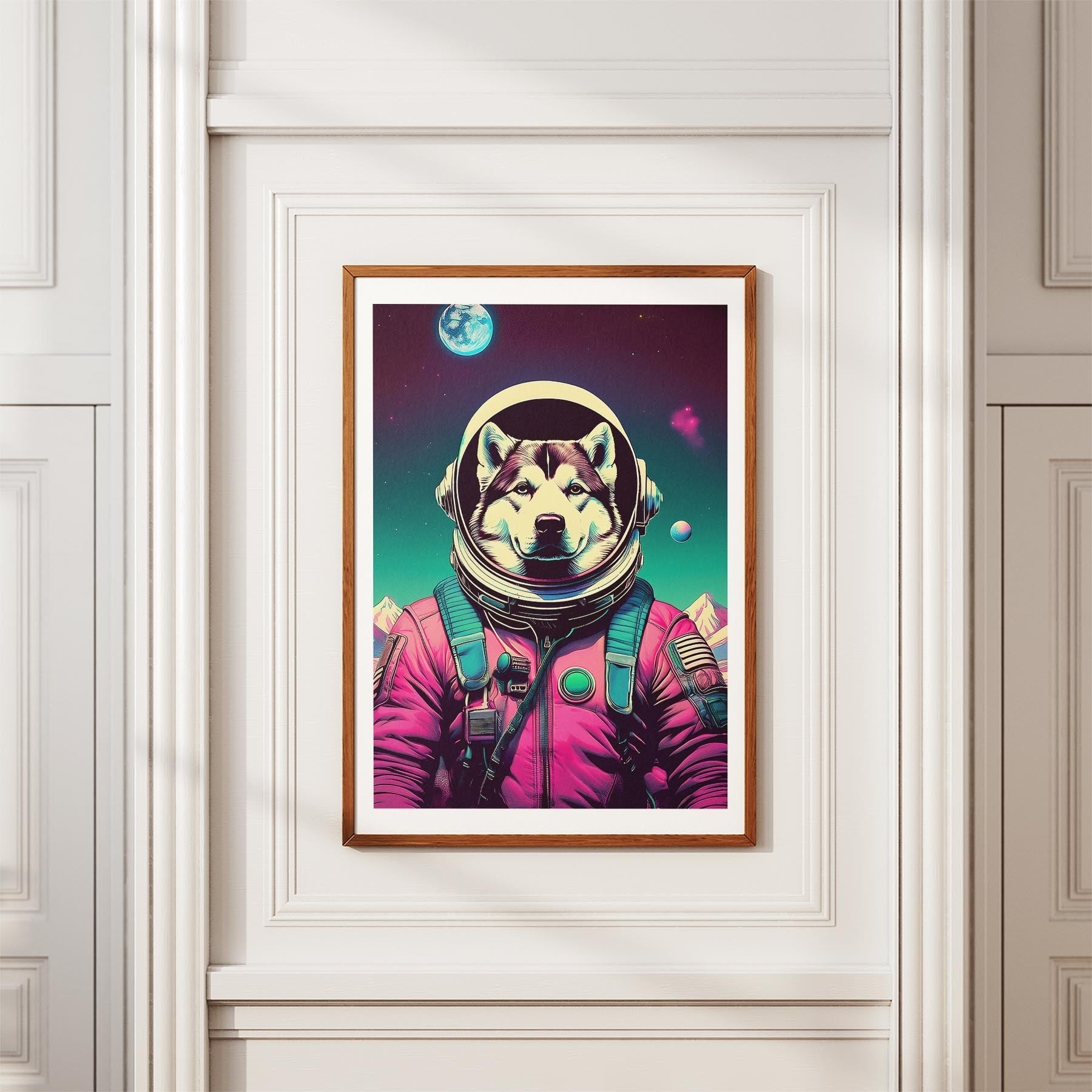 Alaskan Malamute Space Dogs Series image 3