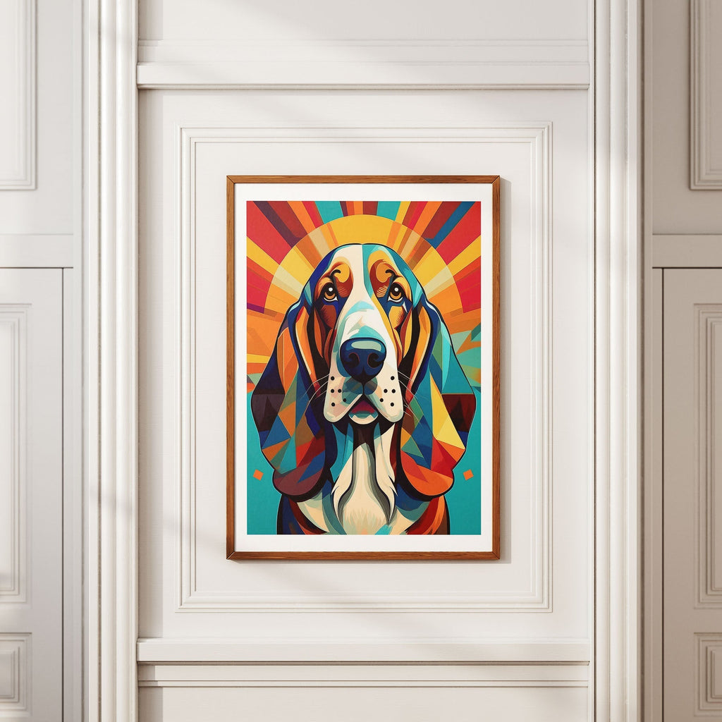 Basset Hound Colour Graphics 1 image 3