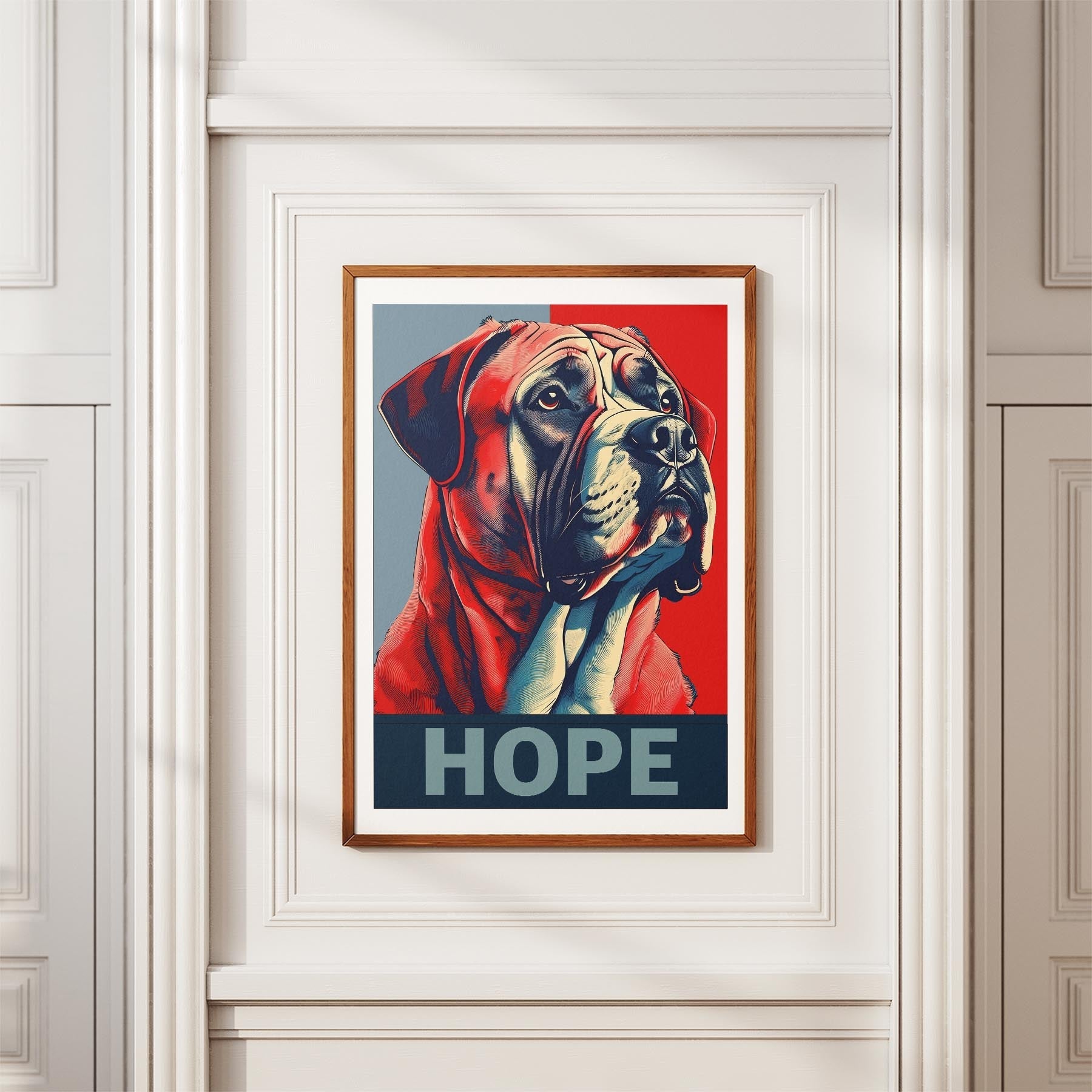 Mastiff HOPE Series Inspired by the Obama Poster image 3