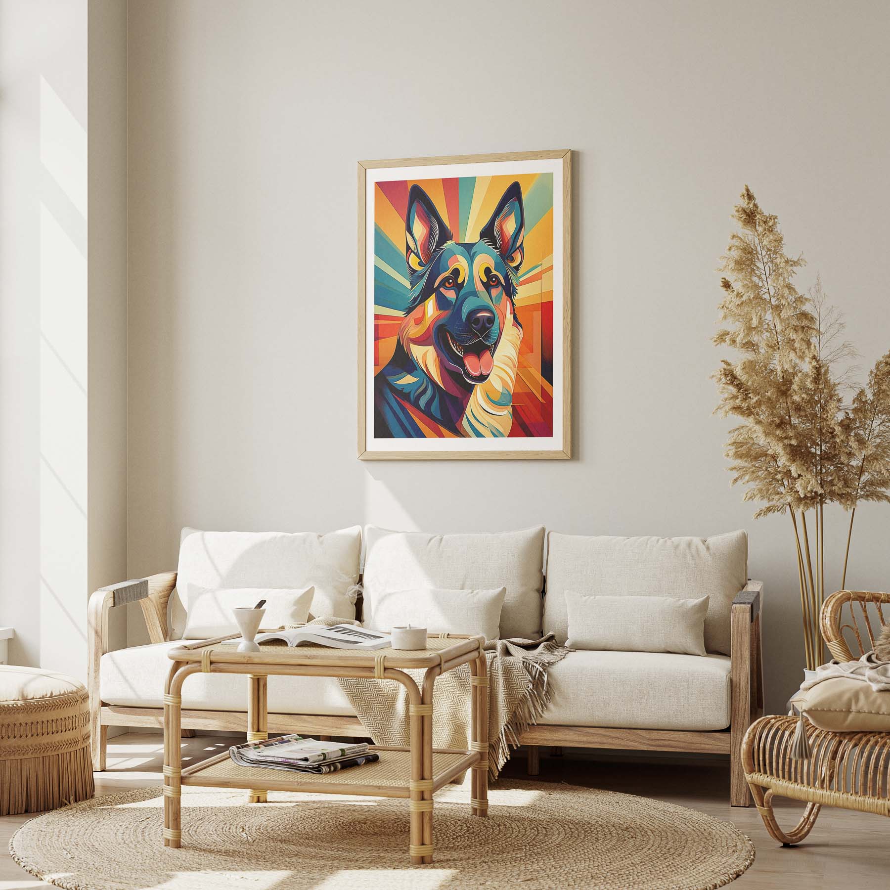 German Shepherd Dog Colour Graphics image 2