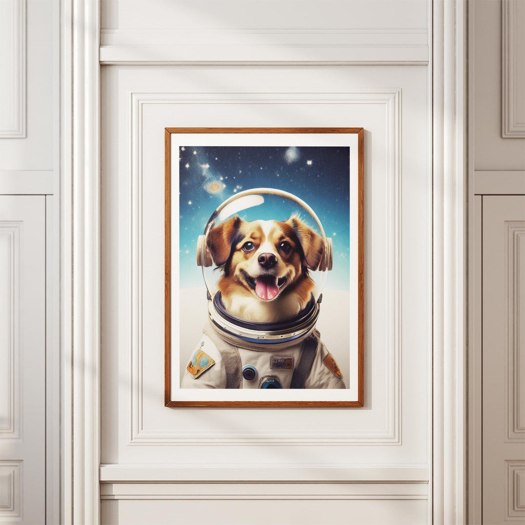 Papillon Astronaut Dog Series image 3