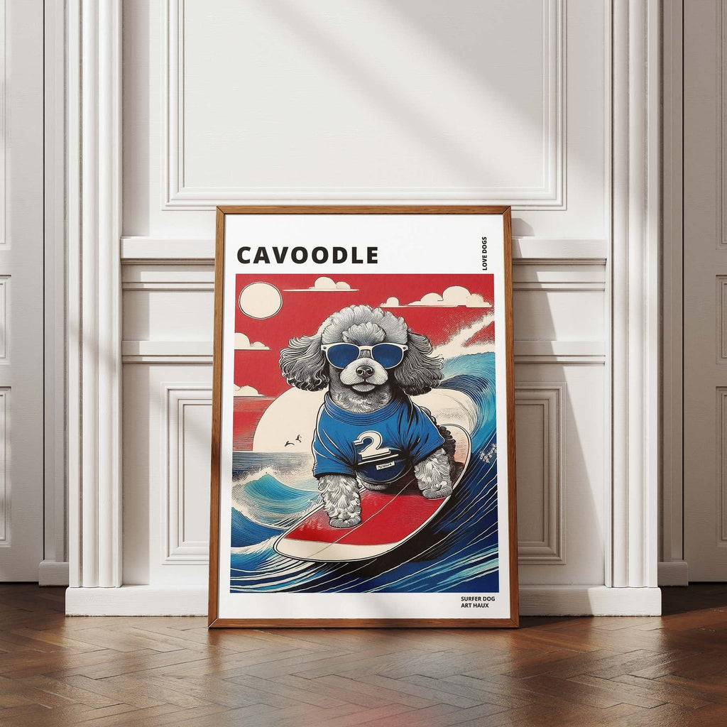 Cavoodle Hokosai Surfer Dogs 1 image 4