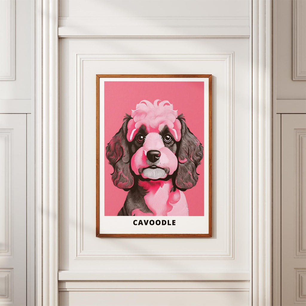 Cavoodle Pink and Black Dog Series 2 image 3