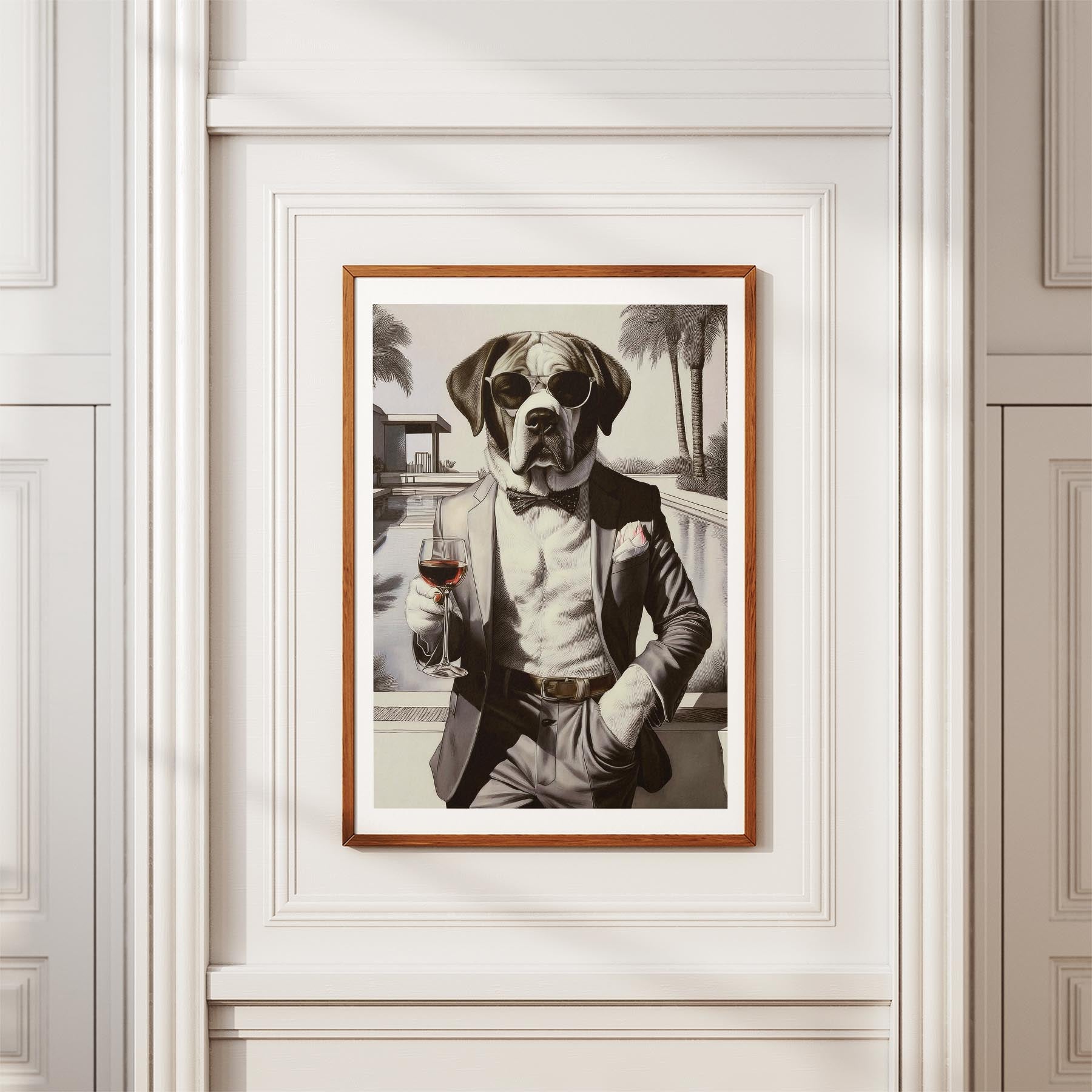 Saint Bernard The Distinguished Gentleman Dog Series image 3