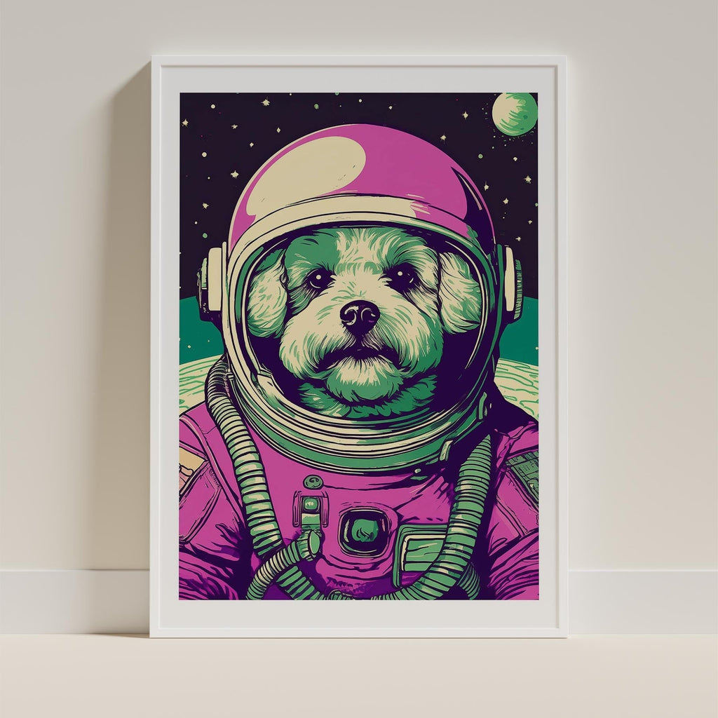 Bichon Frise Space Dogs Series image 9