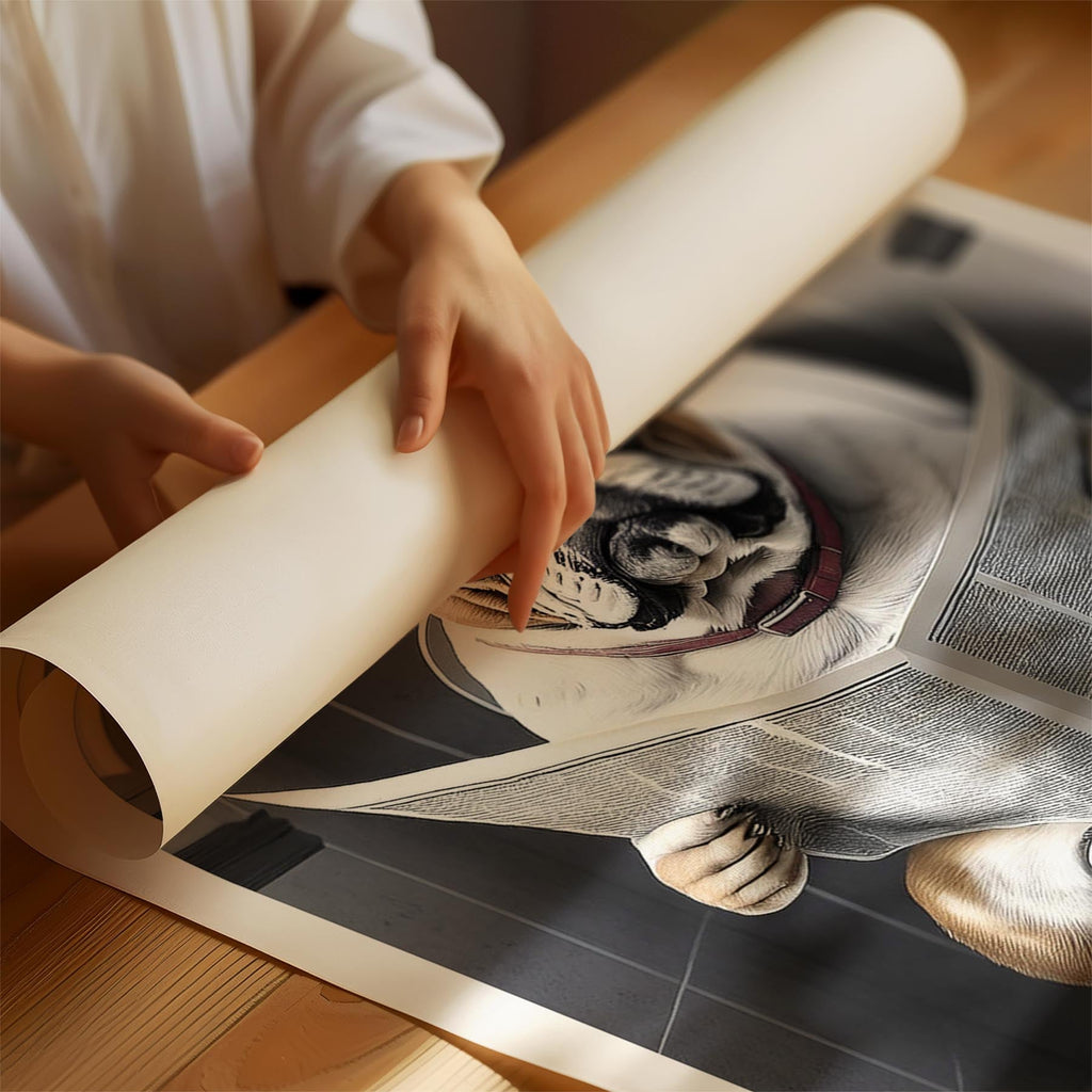 Bulldog Toilet Humour Dog Series 4 image 1