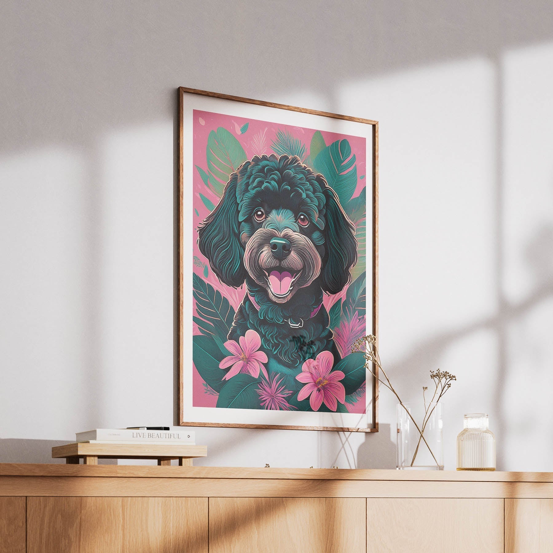 Spoodle Flowery Dog image 6