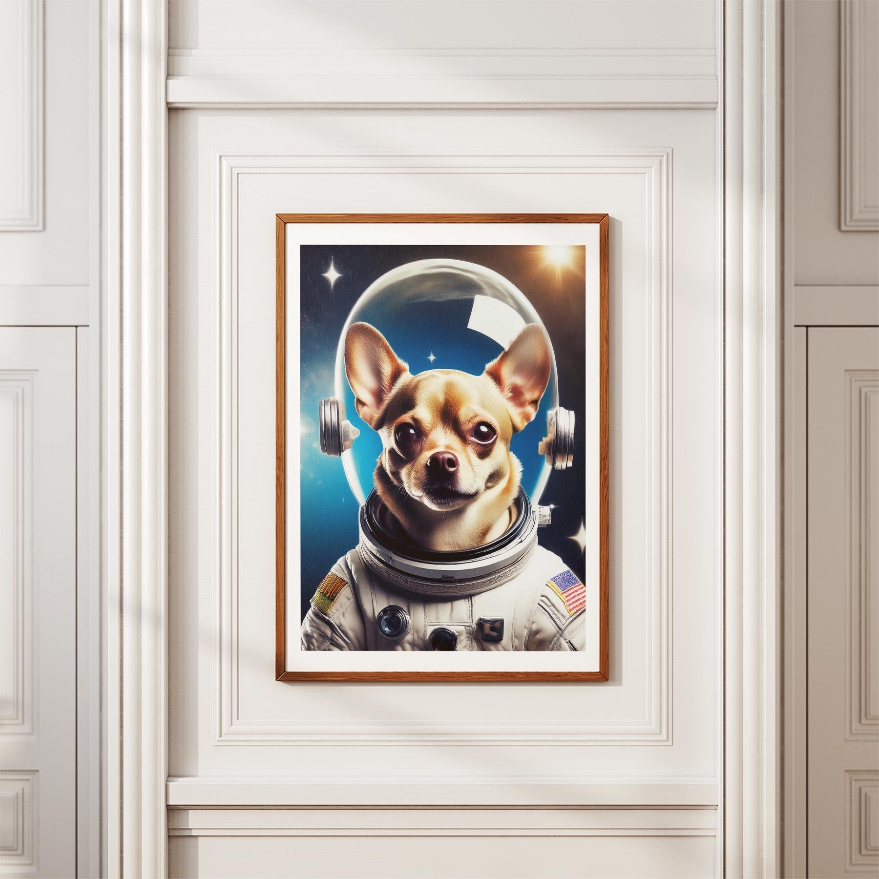 Chihuahua Astronaut Dog Series image 3