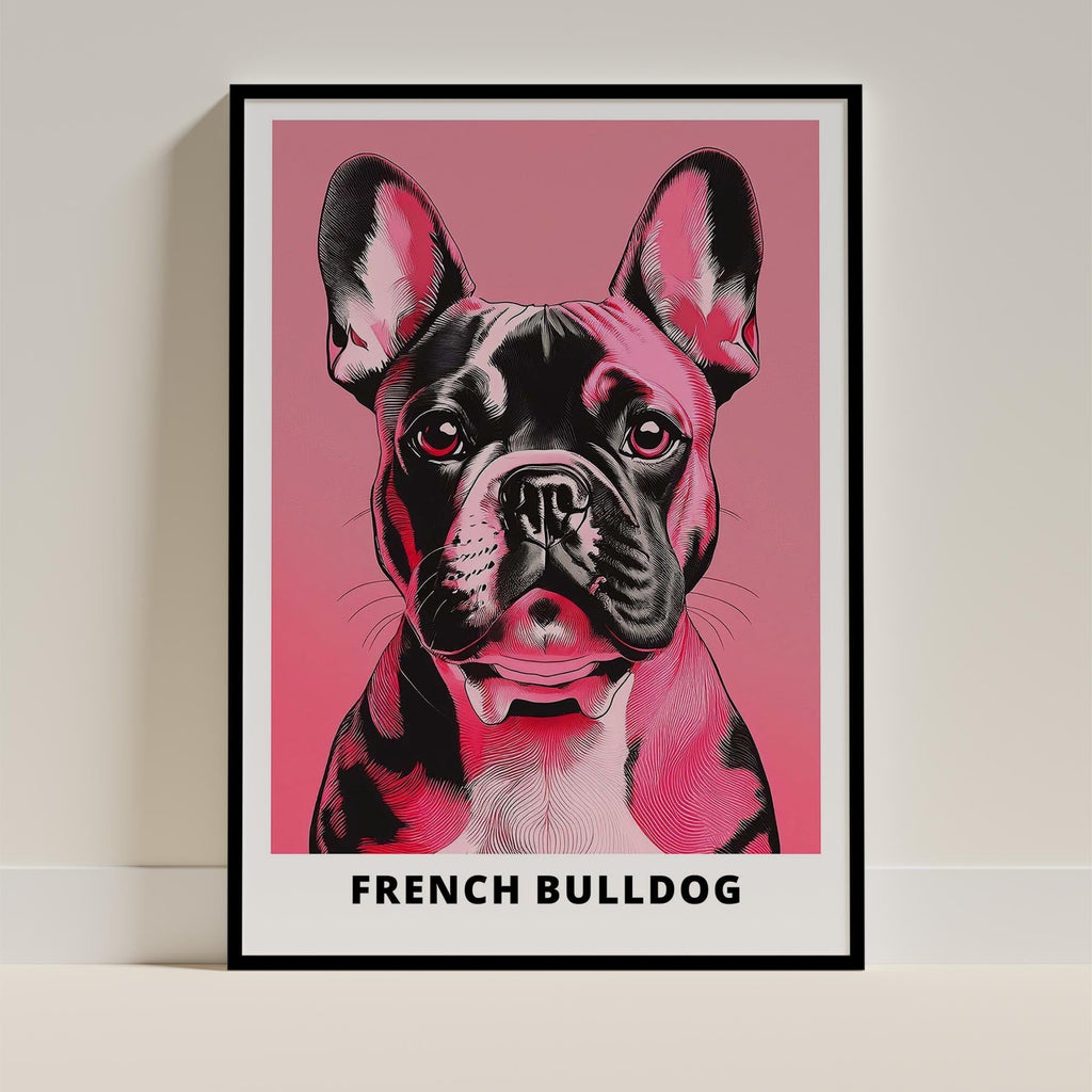 French Bulldog Pink and Black Dog Series 1 image 0
