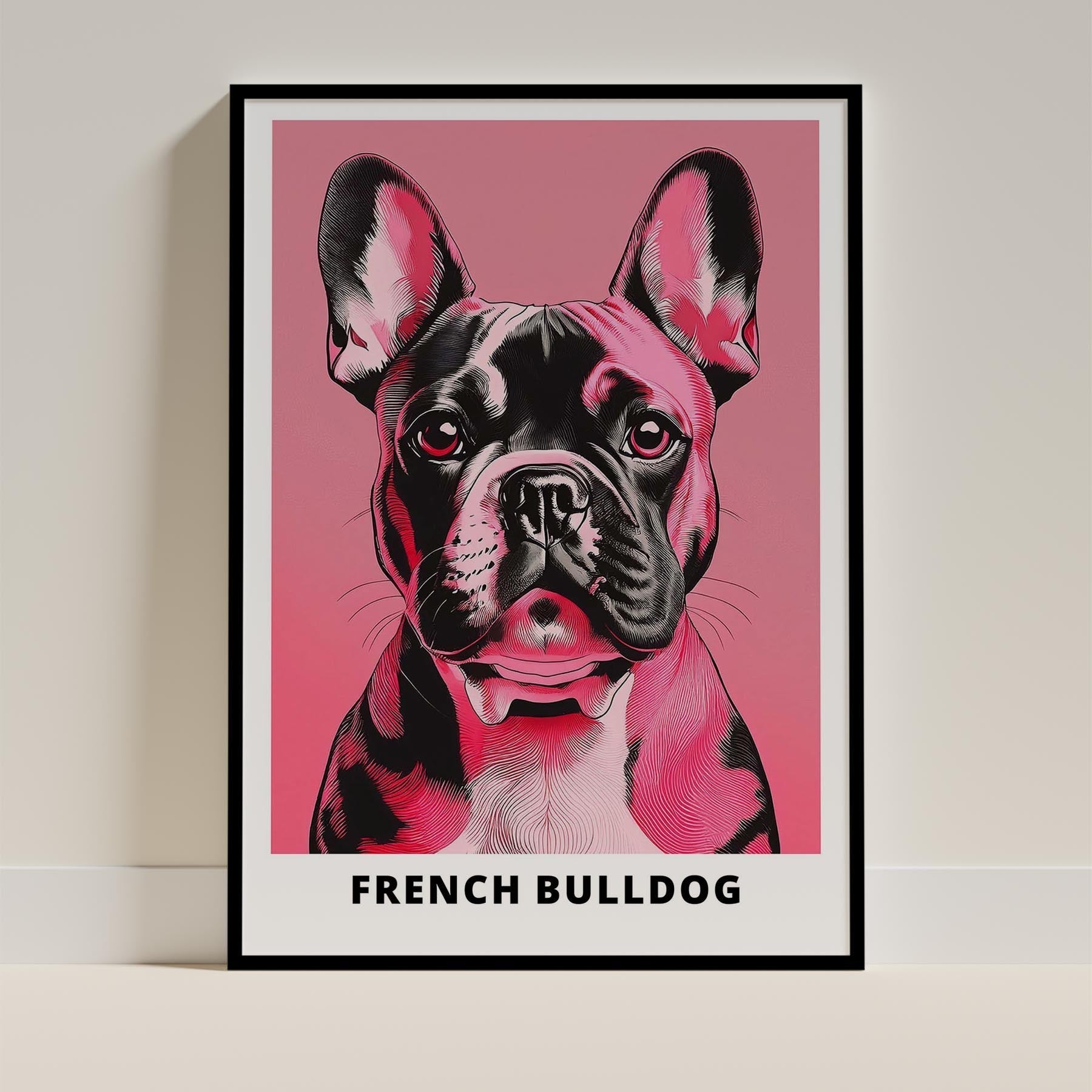 French Bulldog Pink and Black Dog Series 1 image 0