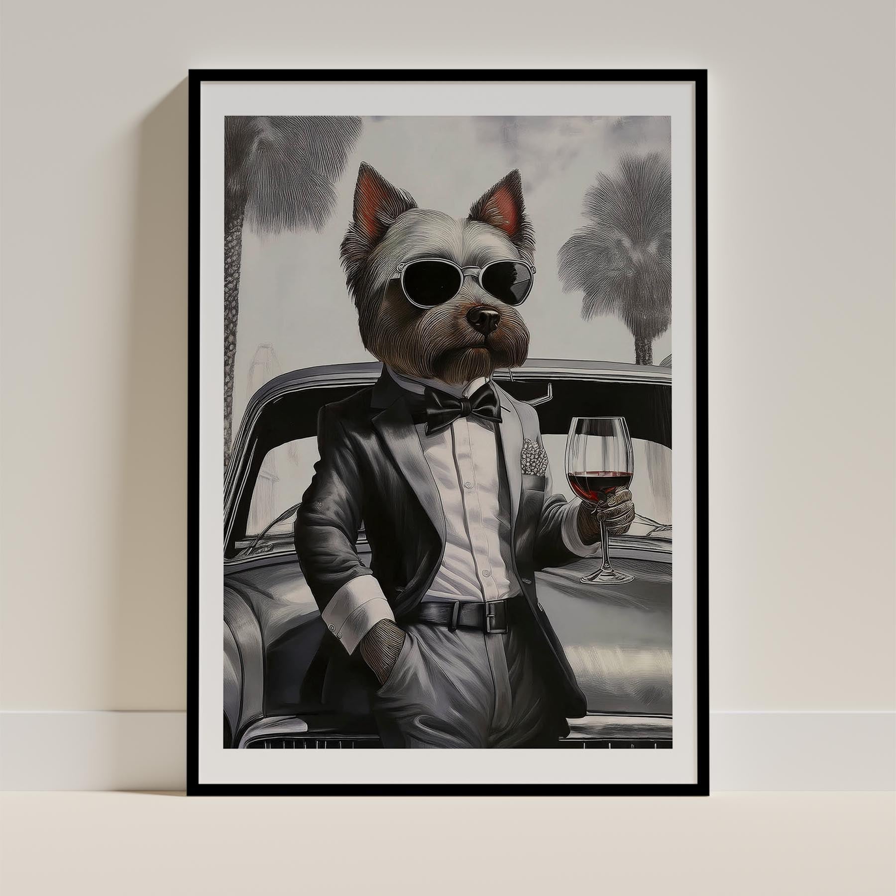 Yorkshire Terrier Dog Art Print Unframed Vol 1 | 11 Unique Designs | Wall Art Gift for Dog Lovers - Image 6 | Dogsy & Co