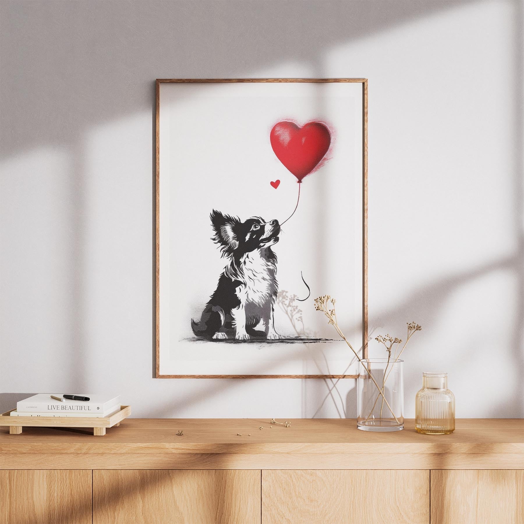 Papillon DOGSY Series inspired by the Art of Banksy image 8