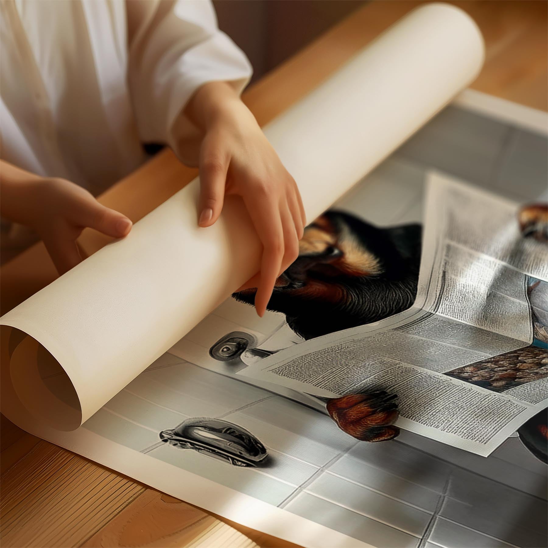 Rottweiler Toilet Humour Dog Series 1 image 1