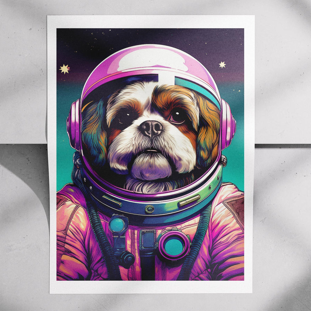 Shih Tzu Space Dogs Series image 7