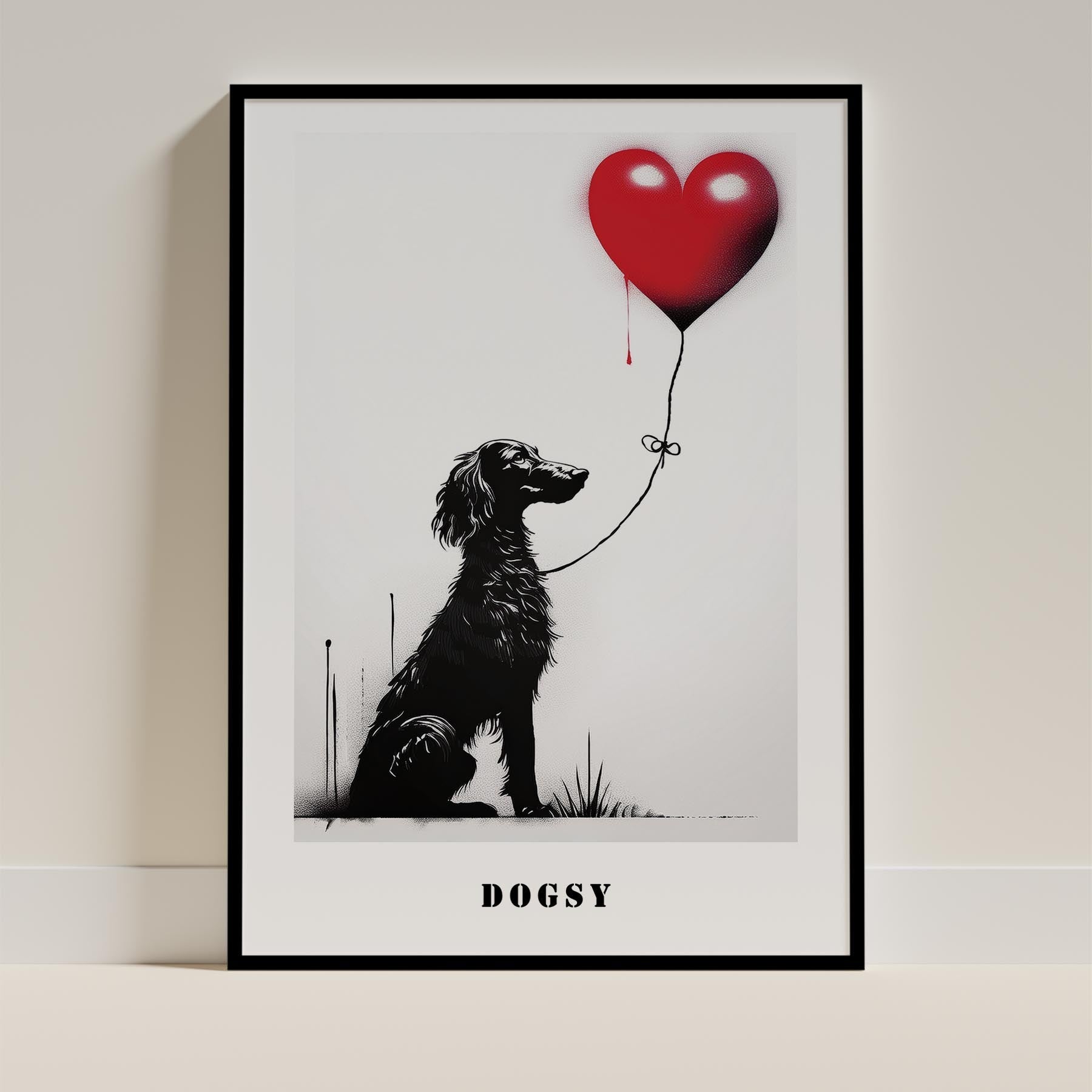 Borzoi Dog Art Print Unframed | 7 Unique Designs | Wall Art Gift for Dog Lovers - Image 5 | Dogsy & Co