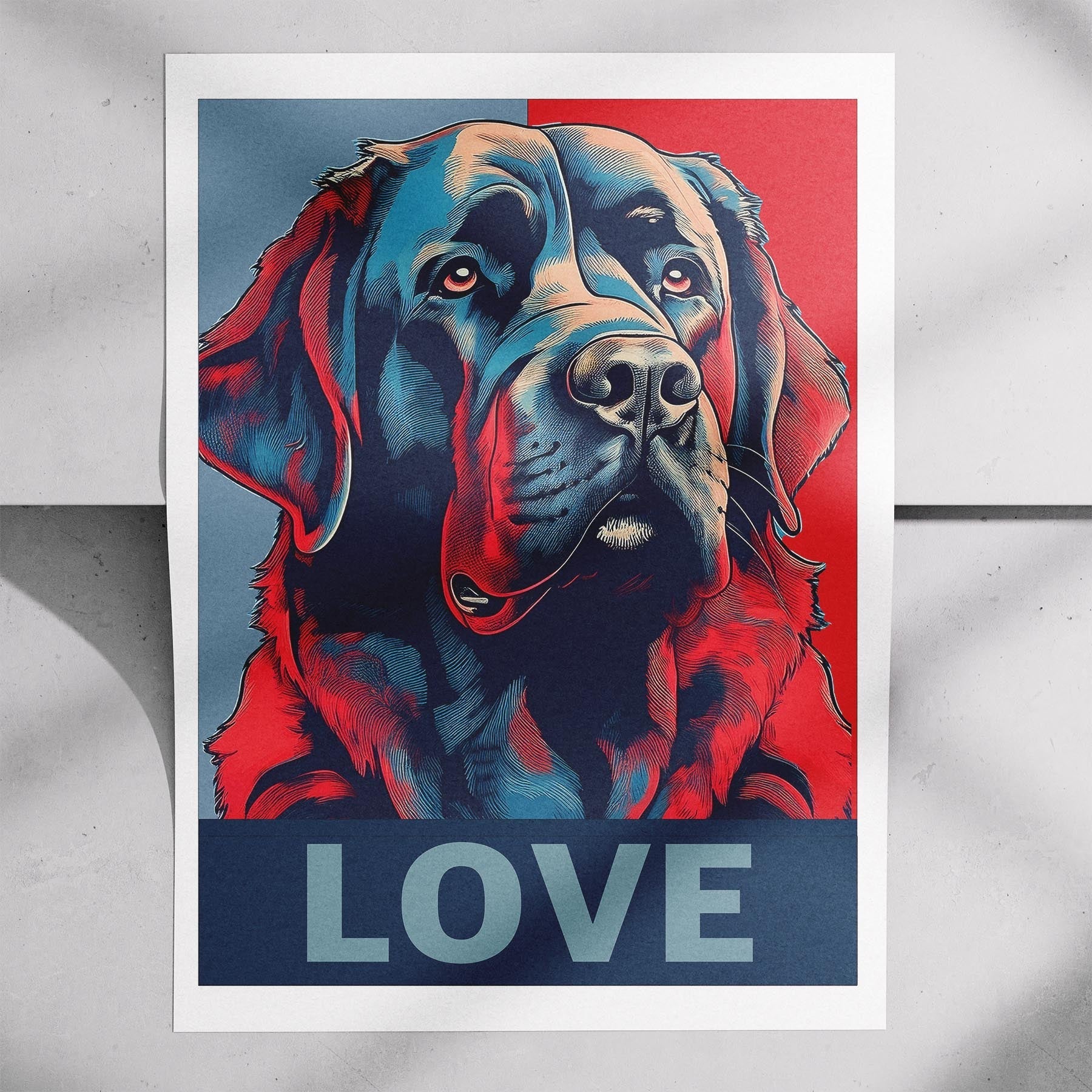 Newfoundland LOVE Series Inspired by the Obama Poster image 7