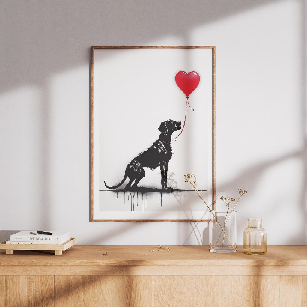 German Pointer DOGSY Series inspired by the Art of Banksy image 8