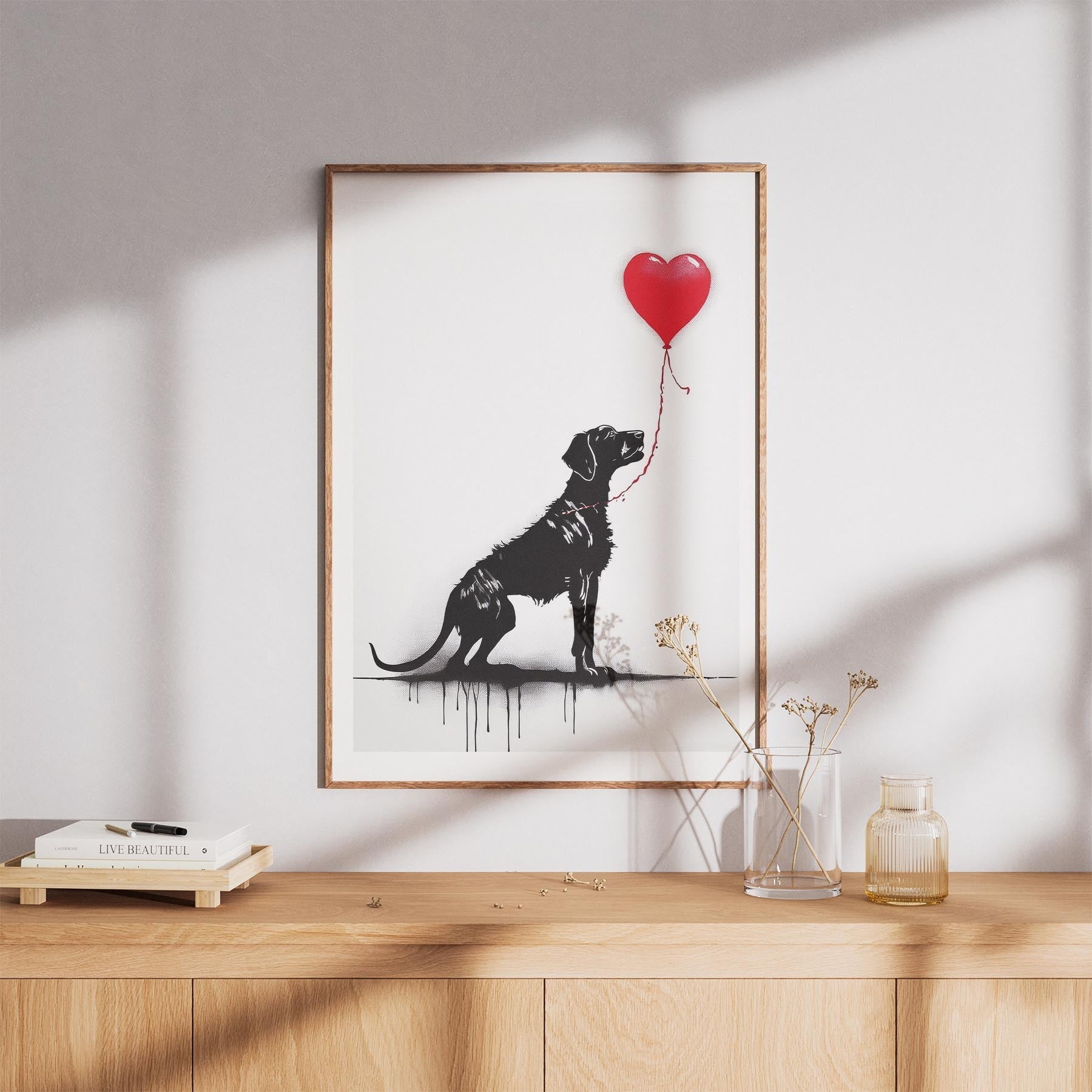 German Pointer DOGSY Series inspired by the Art of Banksy image 8