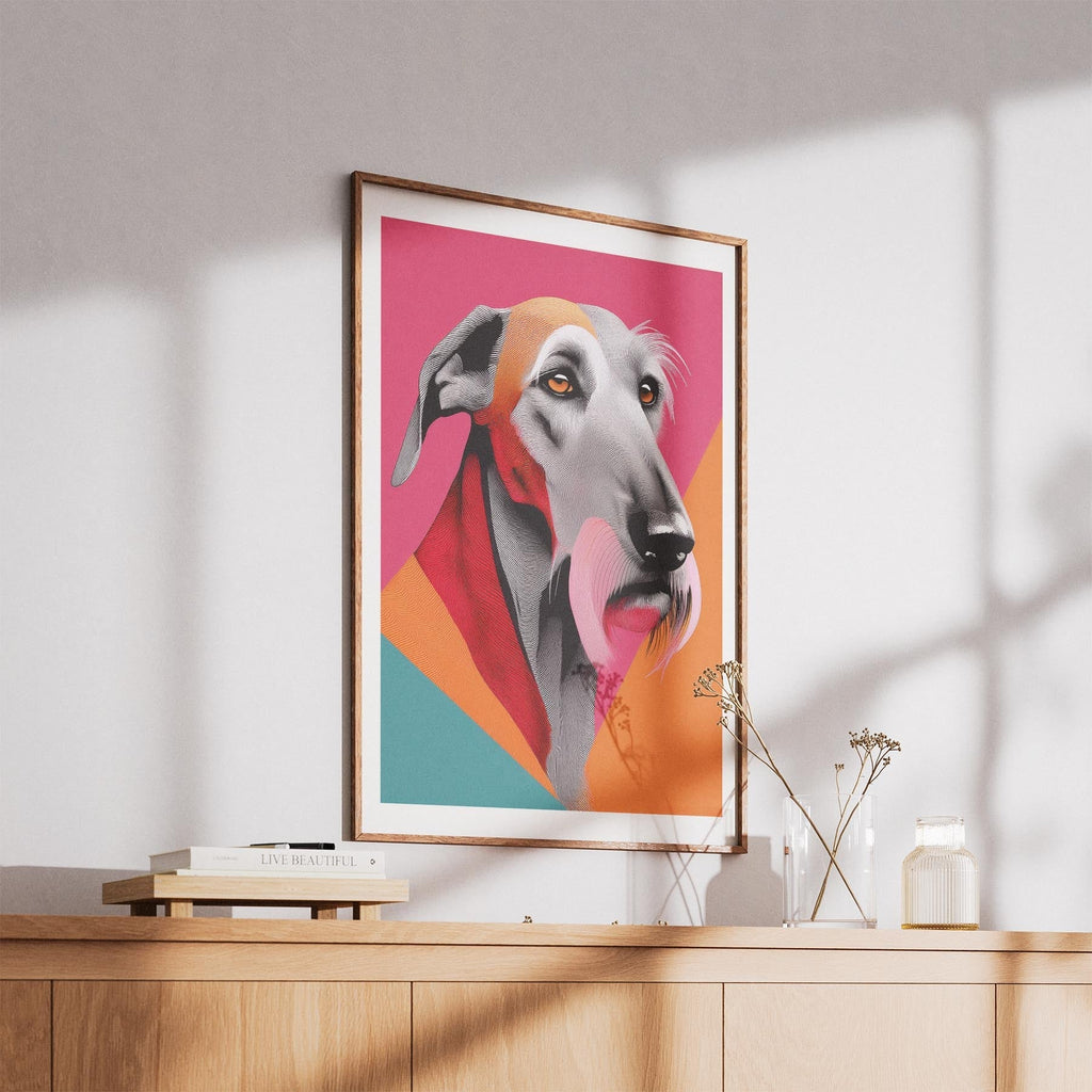 Irish Wolfhound Modern Pop Dog Series image 5