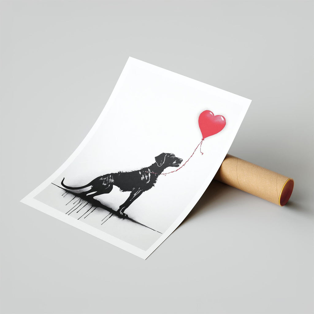 German Pointer DOGSY Series inspired by the Art of Banksy image 6