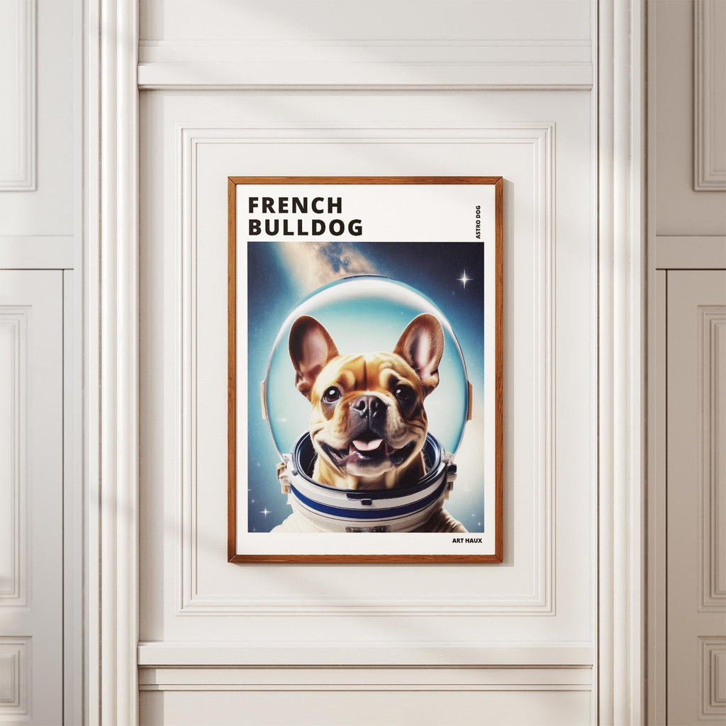 French Bulldog Astronaut Dog Series with Text Astro Dog image 3