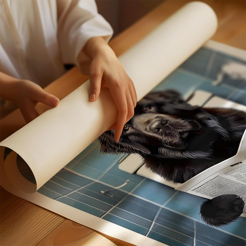 Newfoundland Toilet Humour Dog Series 2 image 1