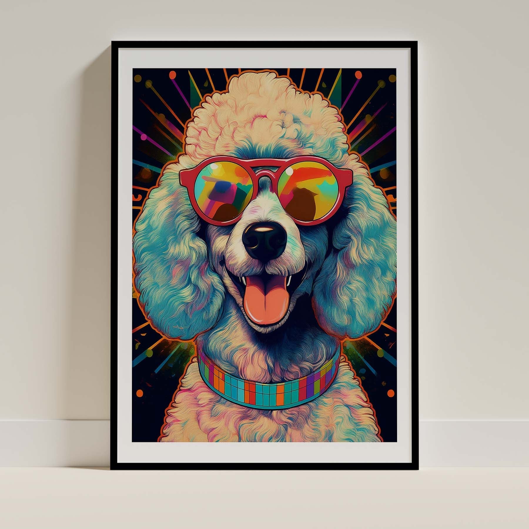 Poodle Dog Art Print Unframed Vol 2 | 10 Unique Designs | Wall Art Gift for Dog Lovers - Image 5 | Dogsy & Co