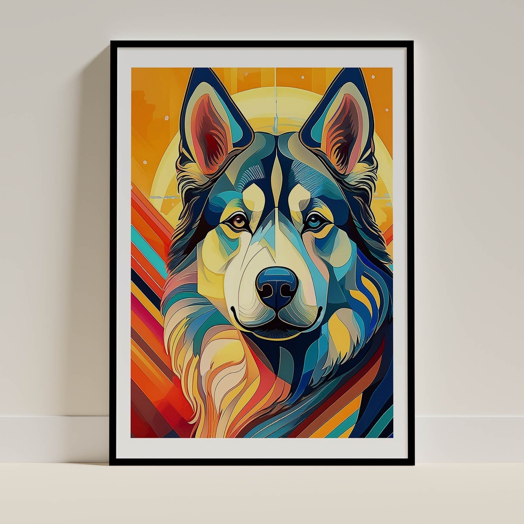Alaskan Malamute Dog Art Print Unframed Vol 3 | 6 Unique Designs | Wall Art Gift for Dog Lovers - Image 5 | Dogsy & Co